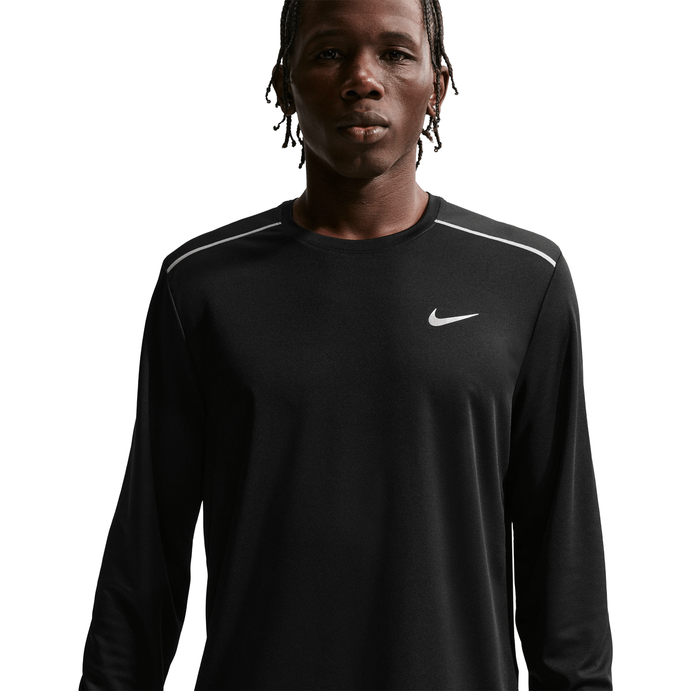 Mens Nike Dri-FIT UV Miler Long Sleeve Top