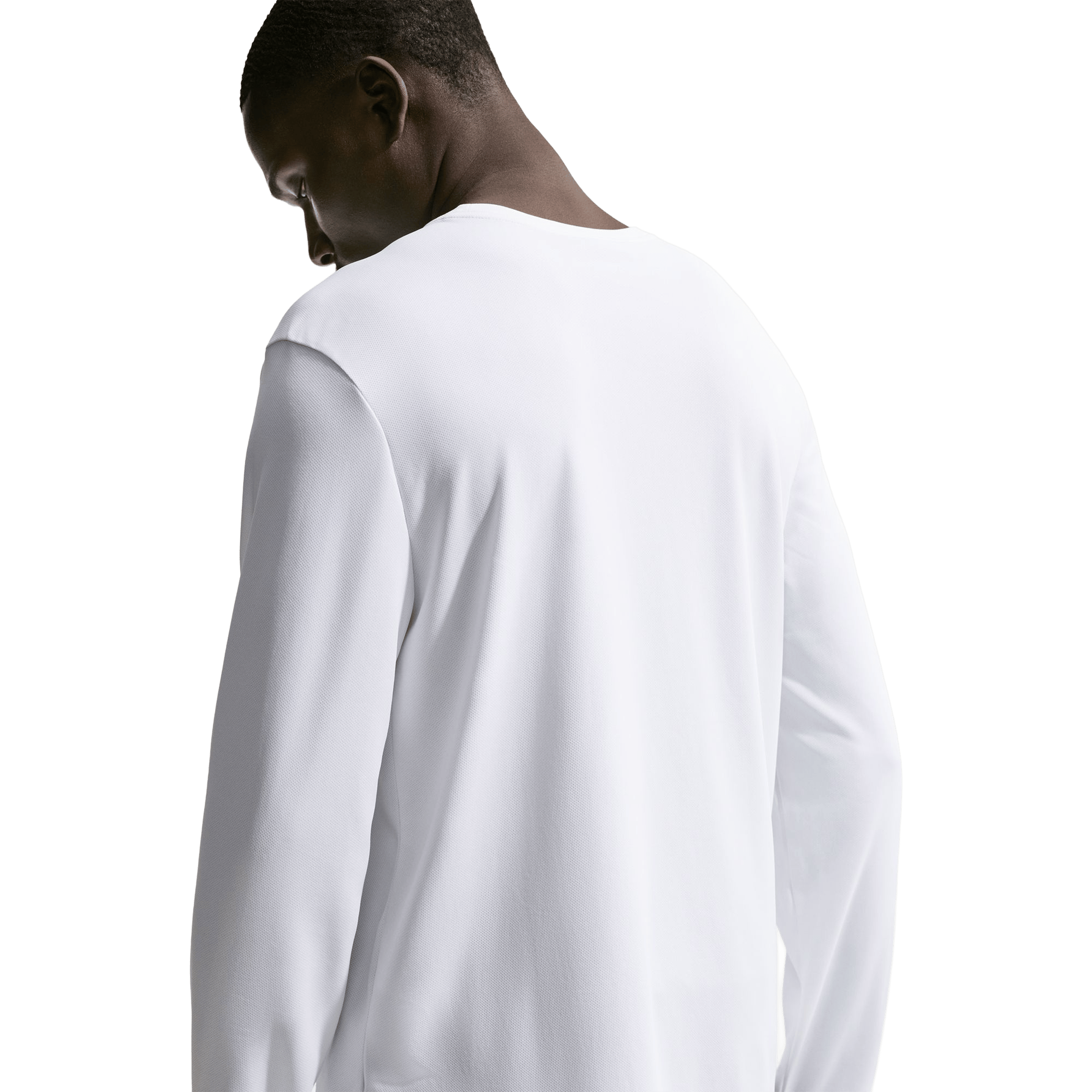 Mens Nike Miler Long-Sleeve Running Top