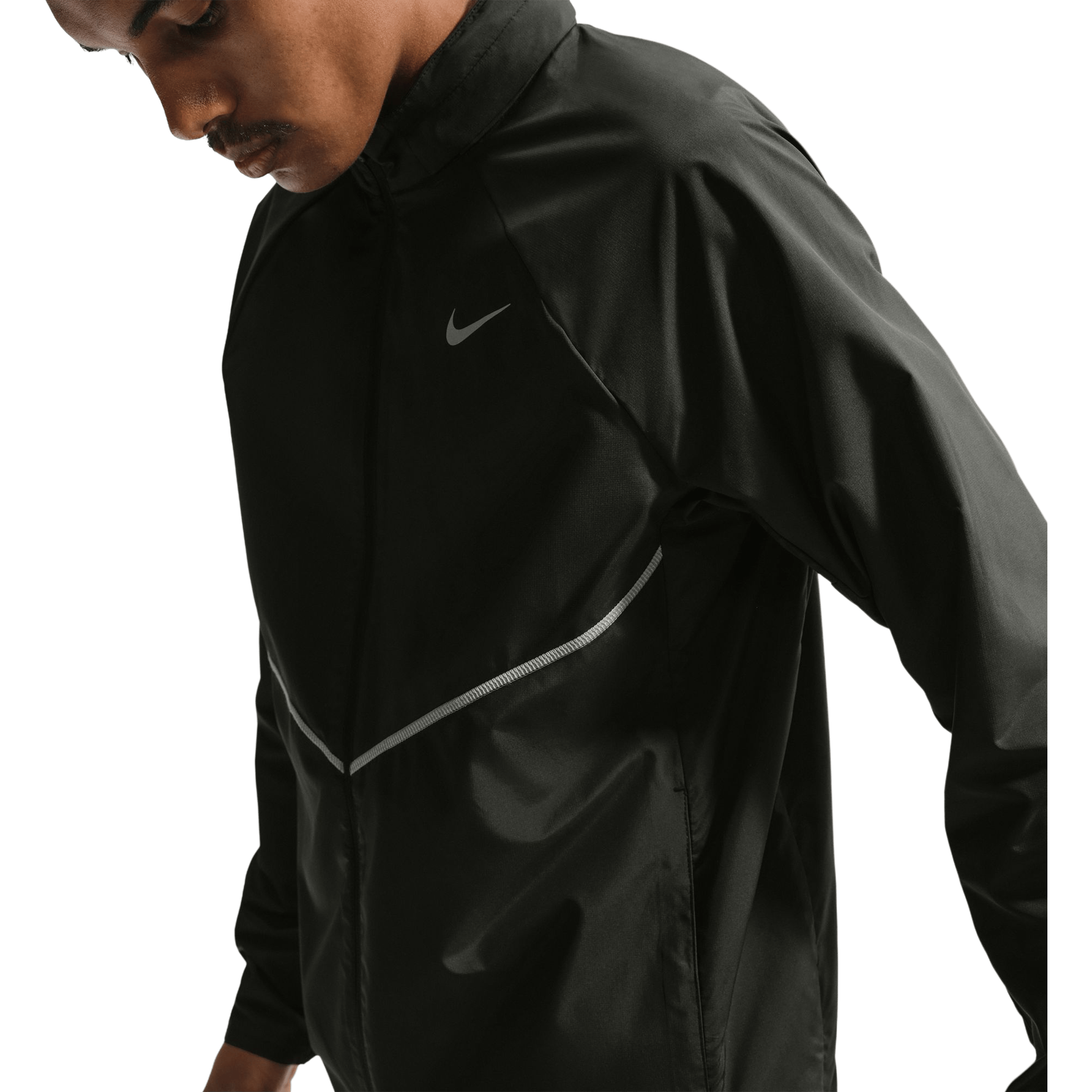 Mens Nike Miler Repel UV Protection Running Jacket