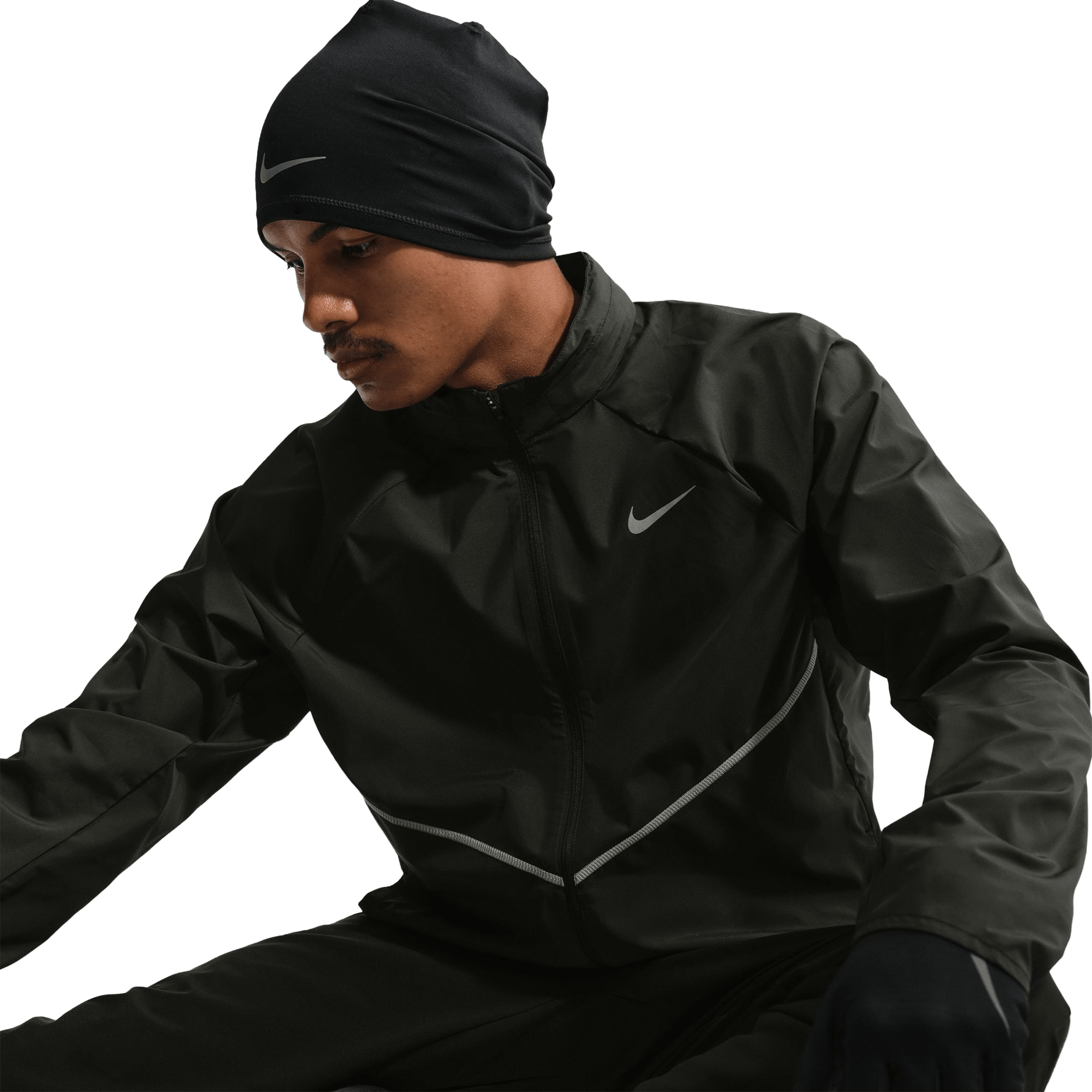 Mens Nike Miler Repel UV Protection Running Jacket