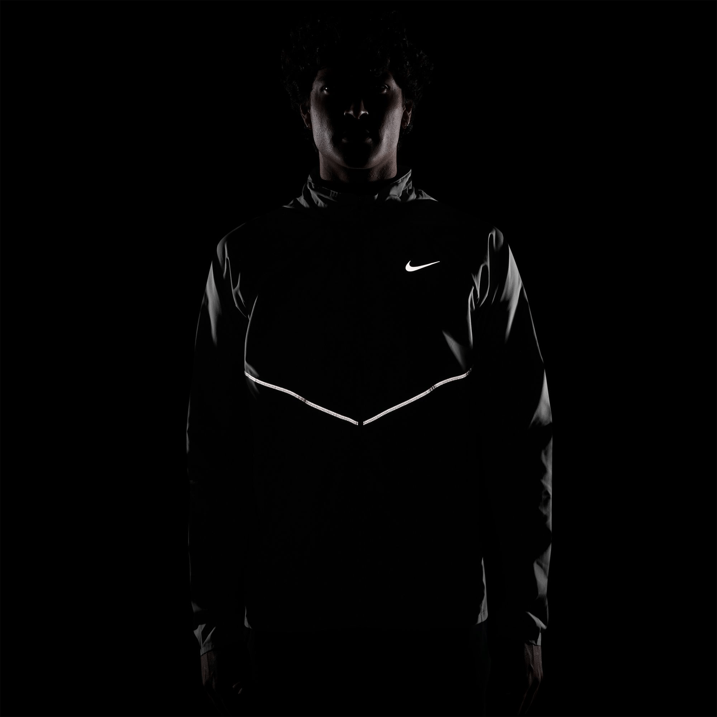 Mens Nike Miler Repel UV Protection Running Jacket