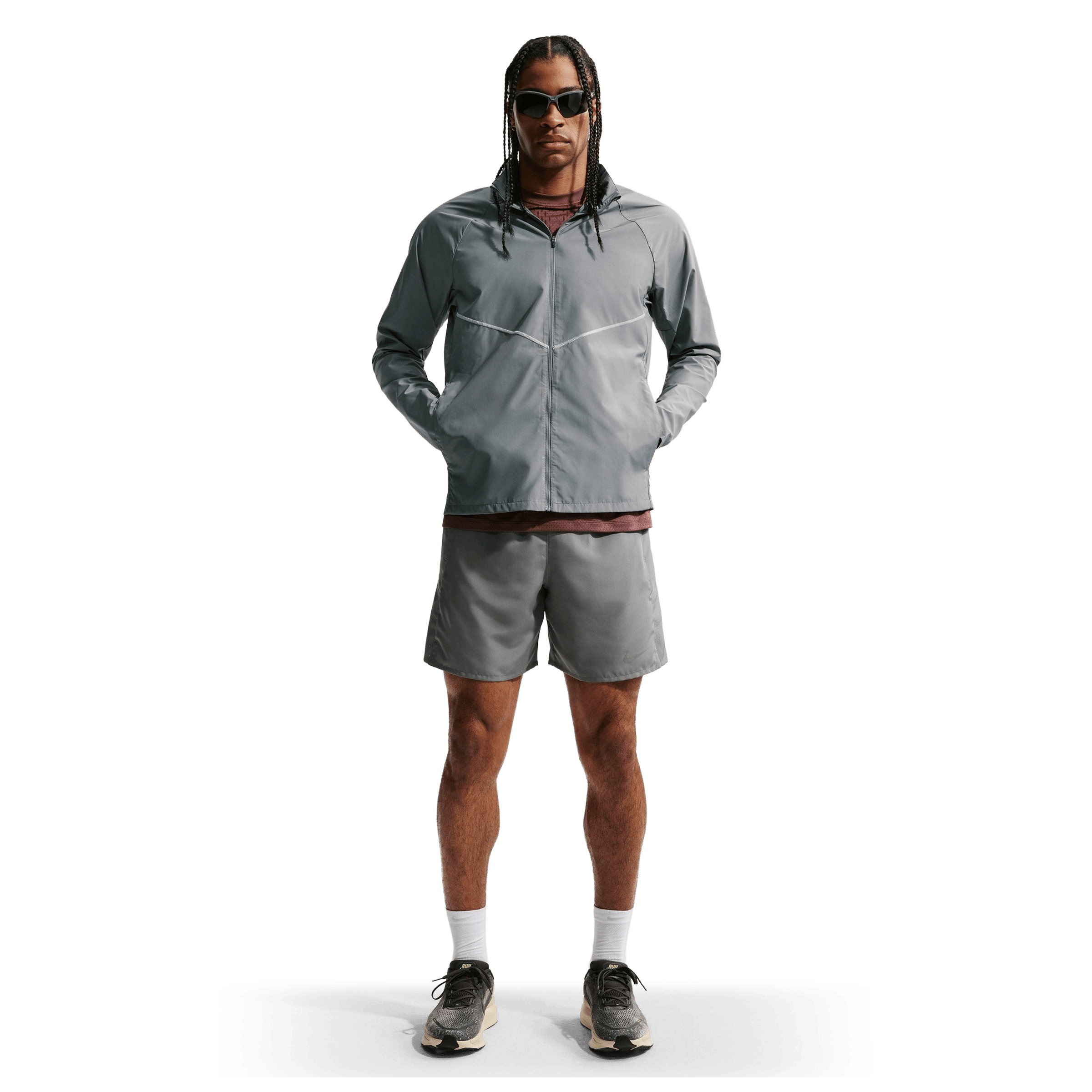 Mens Nike Repel UV Proctection Running Jacket