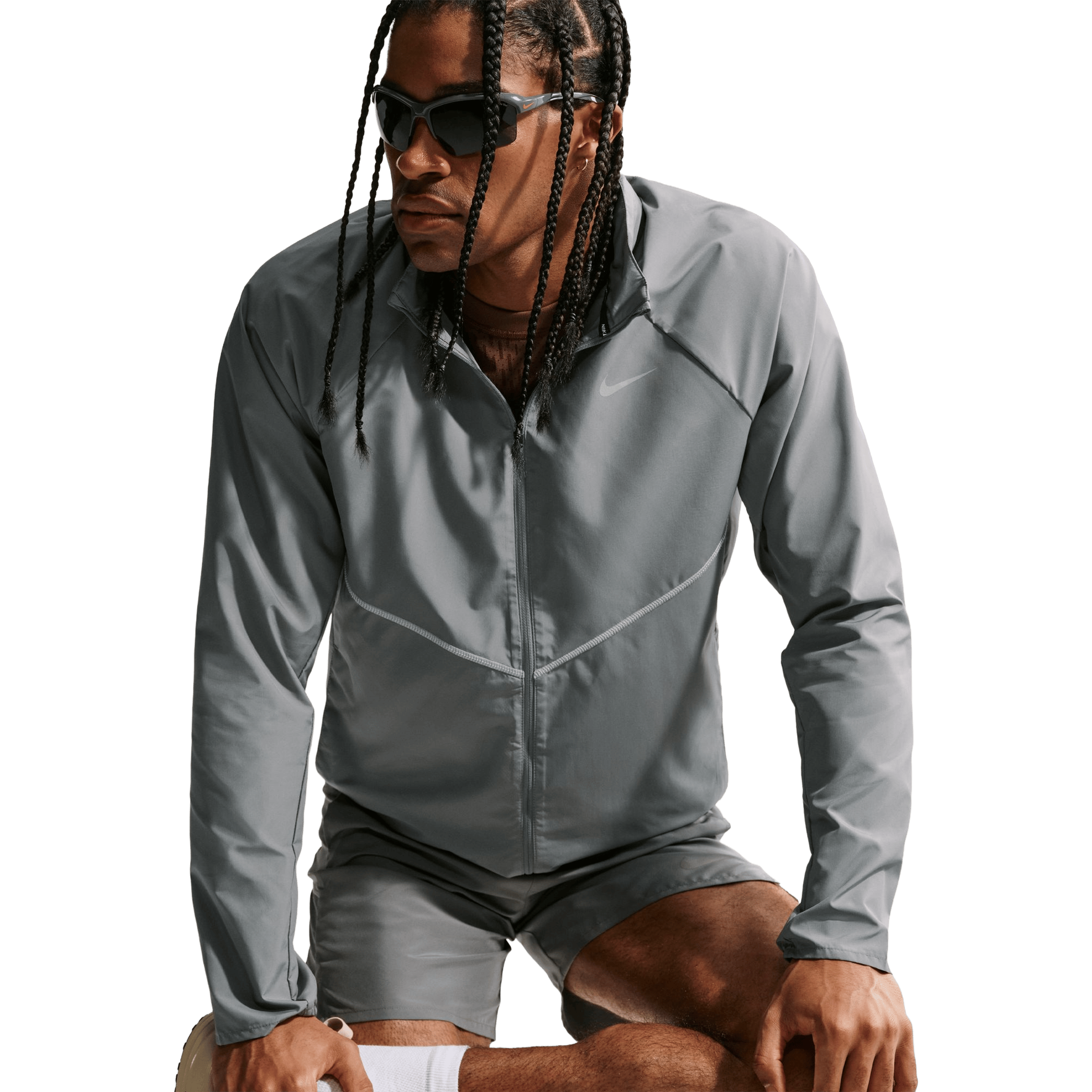 Mens Nike Repel UV Proctection Running Jacket