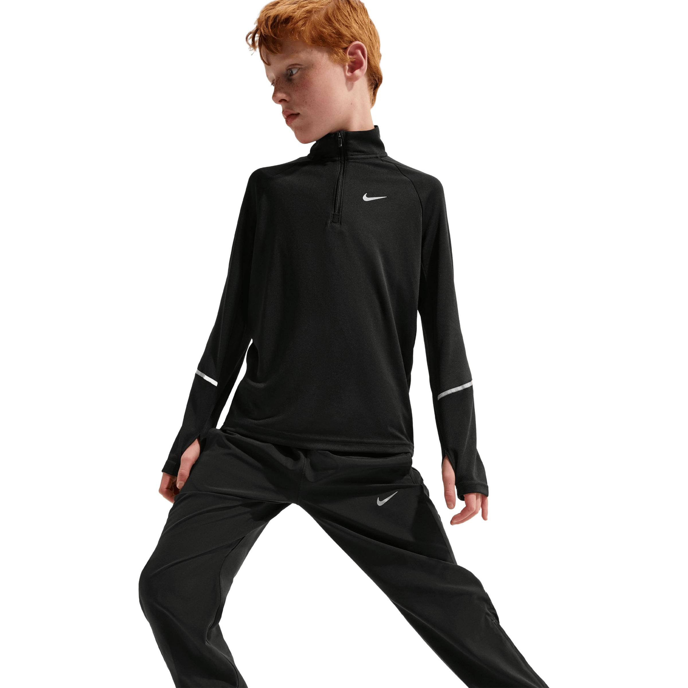 Kids Nike Miler Dri-FIT (Bigger Kids) Woven Pants