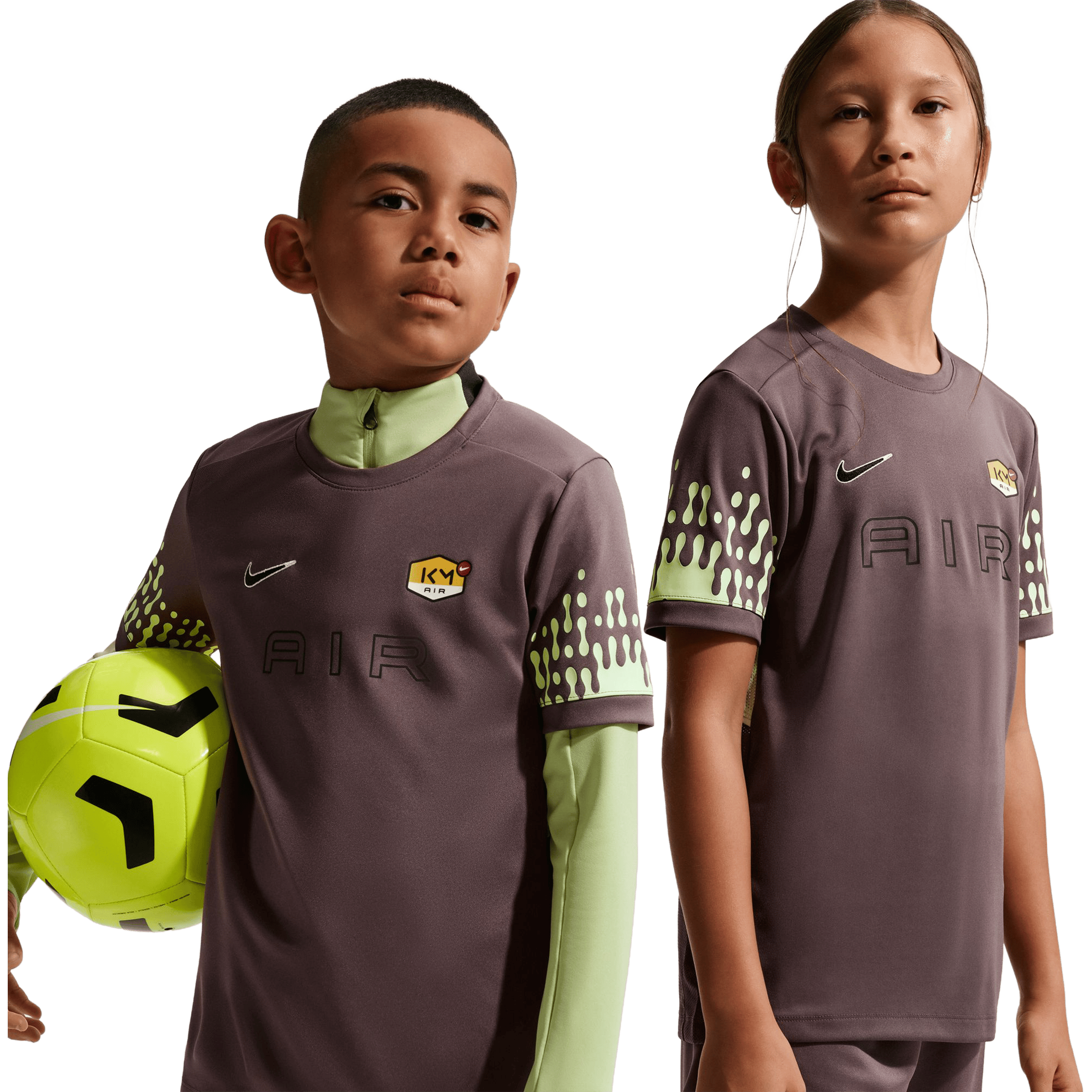Kids Nike Academy 'Kylian Mbappé' (Older Kids) Dri-FIT Football Top