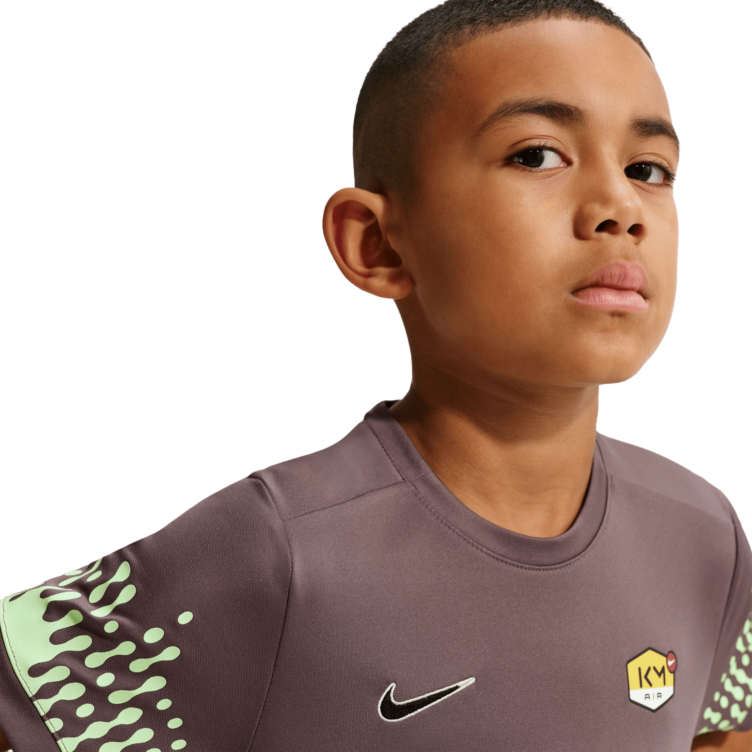 Kids Nike Academy 'Kylian Mbappé' (Older Kids) Dri-FIT Football Top