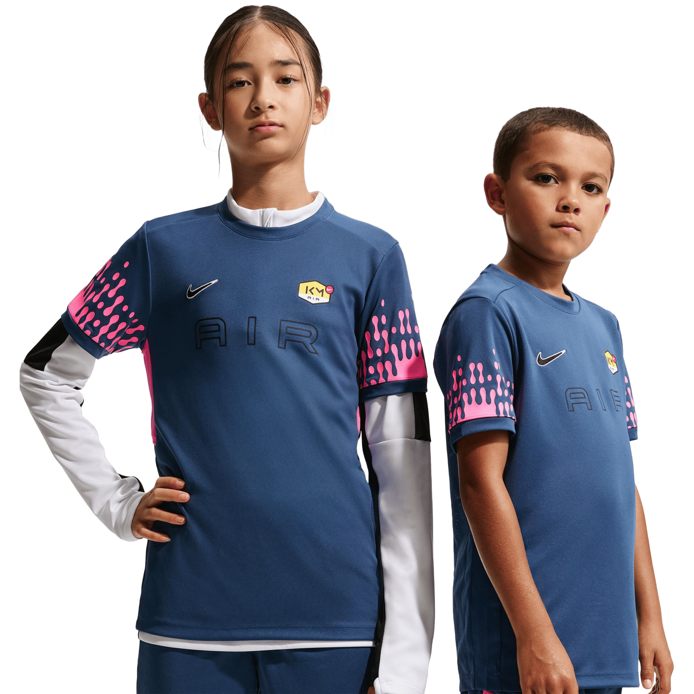 Kids Nike Academy 'Kylian Mbappé' (Older Kids) Dri-FIT Football Top