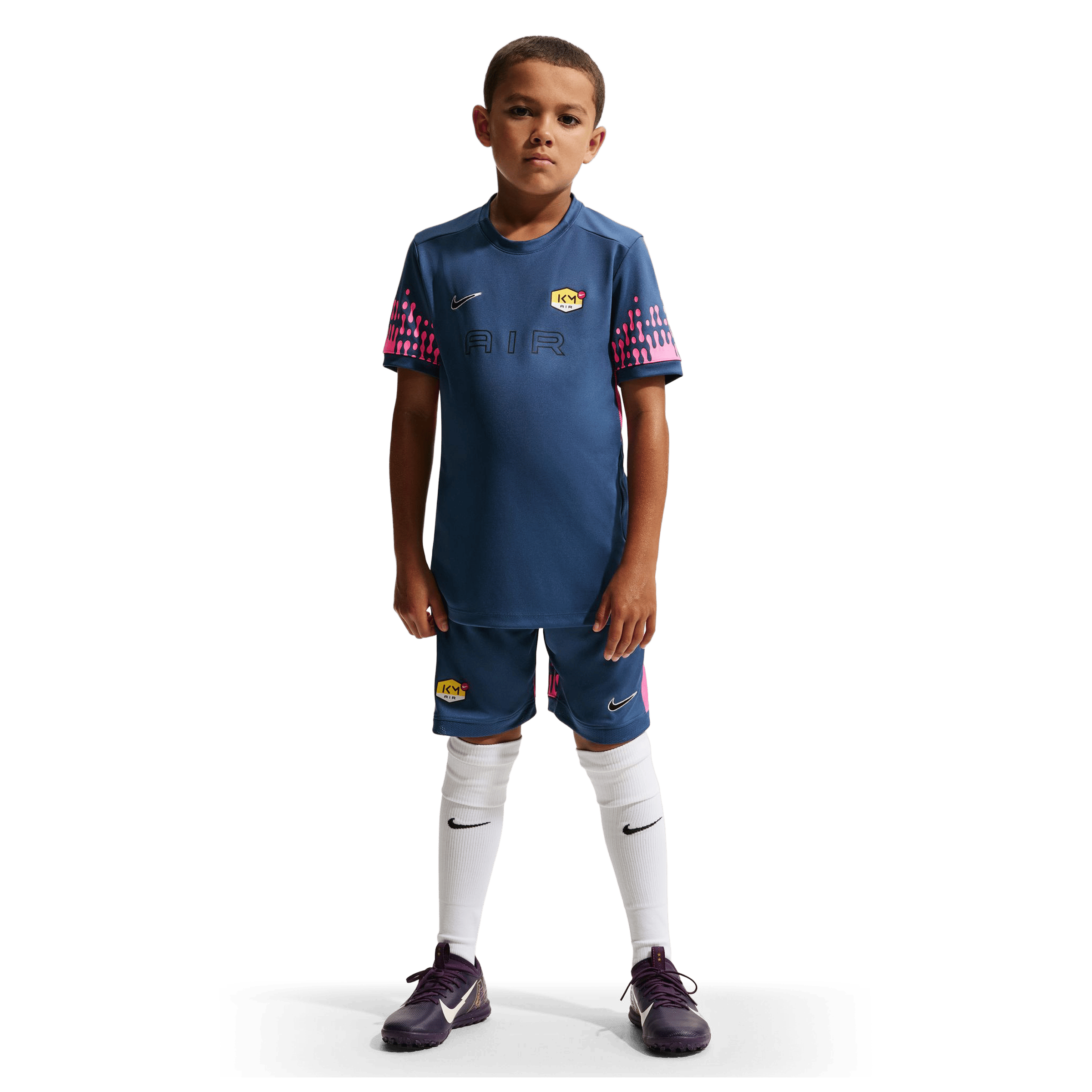Kids Nike Academy 'Kylian Mbappé' (Older Kids) Dri-FIT Football Top