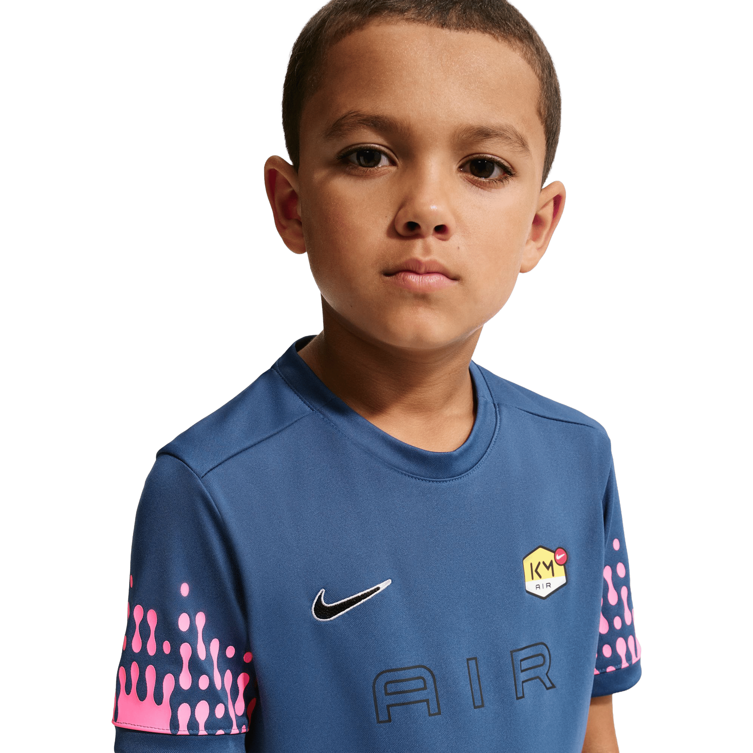 Kids Nike Academy 'Kylian Mbappé' (Older Kids) Dri-FIT Football Top