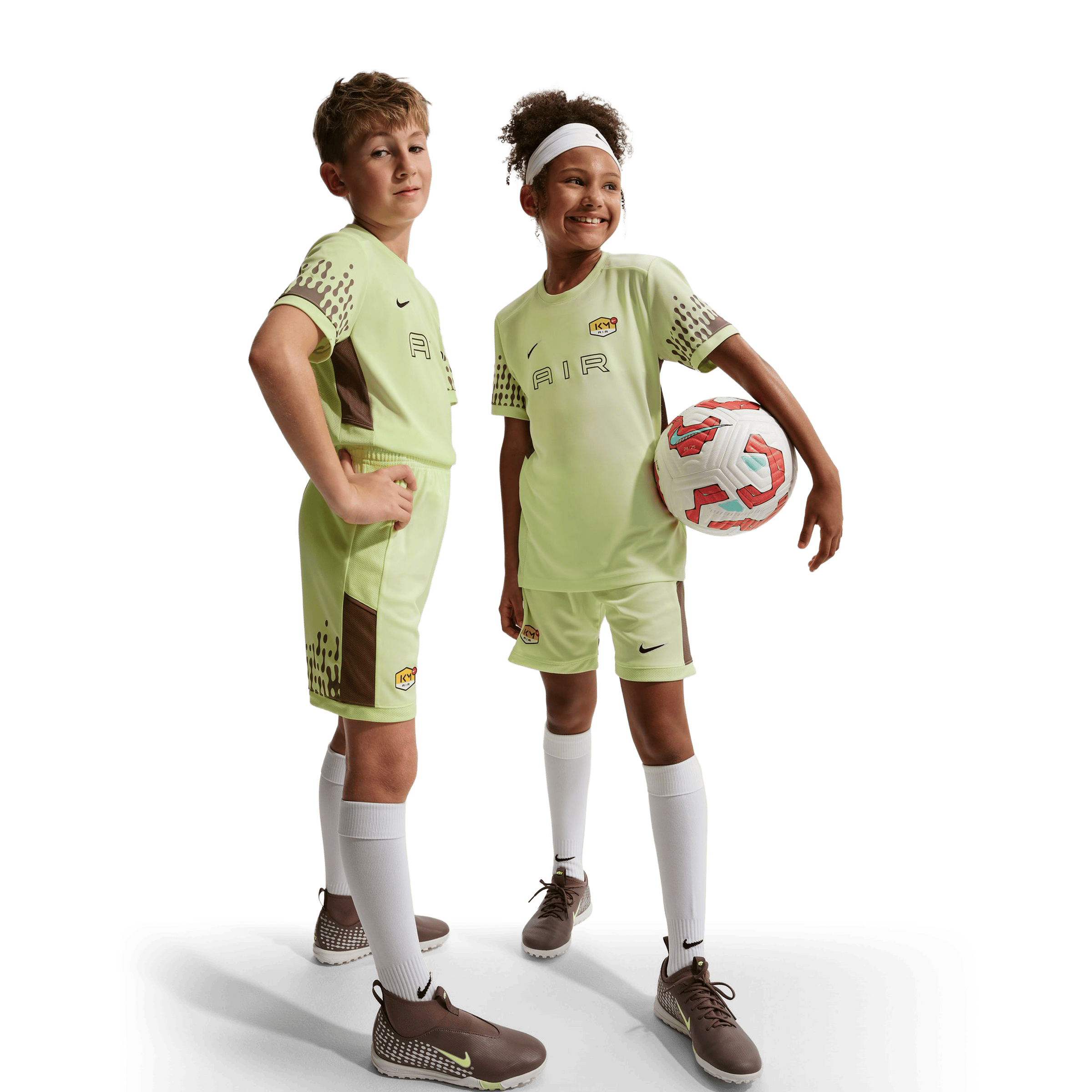 Kids Nike Academy 'Kylian Mbappé' Football Shorts