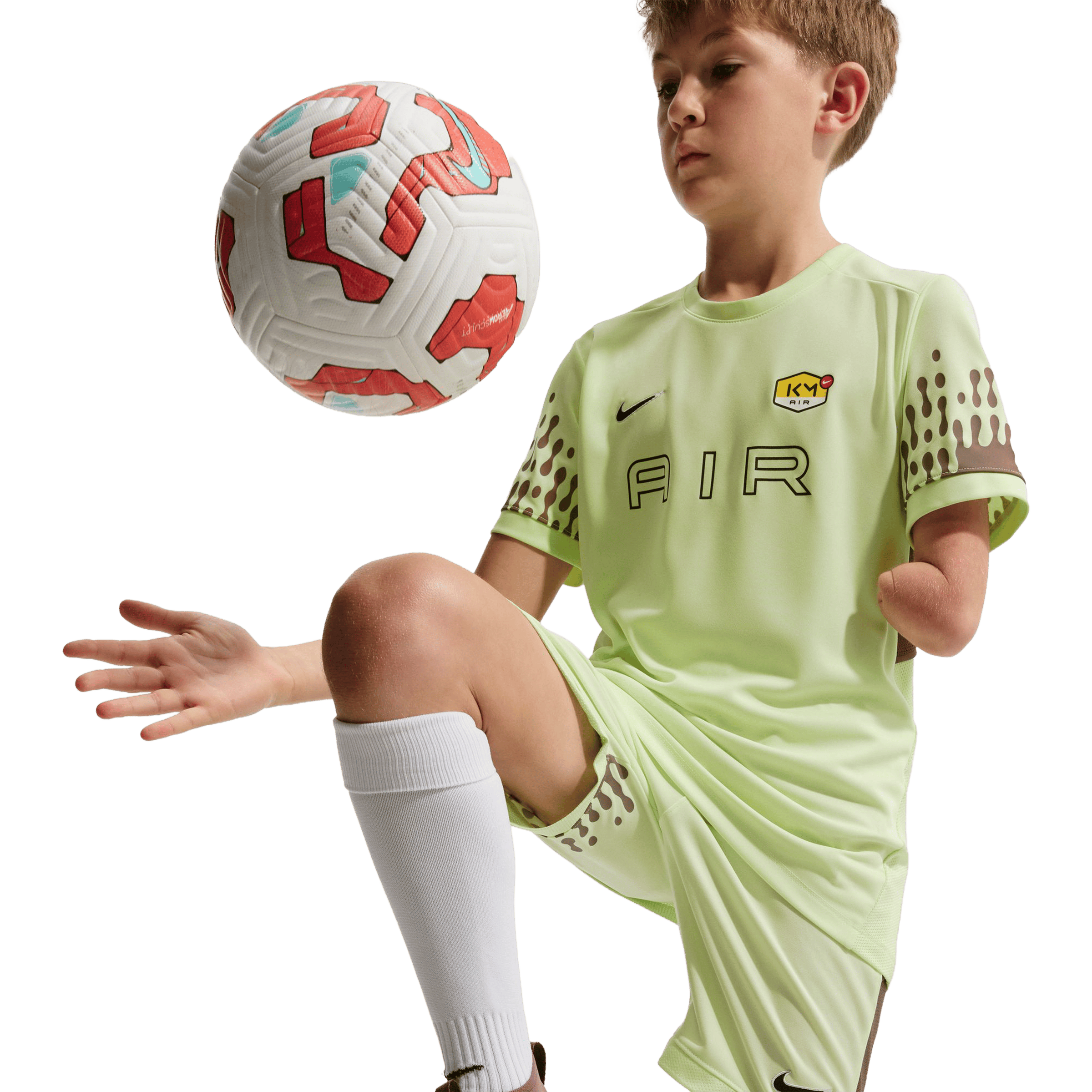 Kids Nike Academy 'Kylian Mbappé' Football Shorts