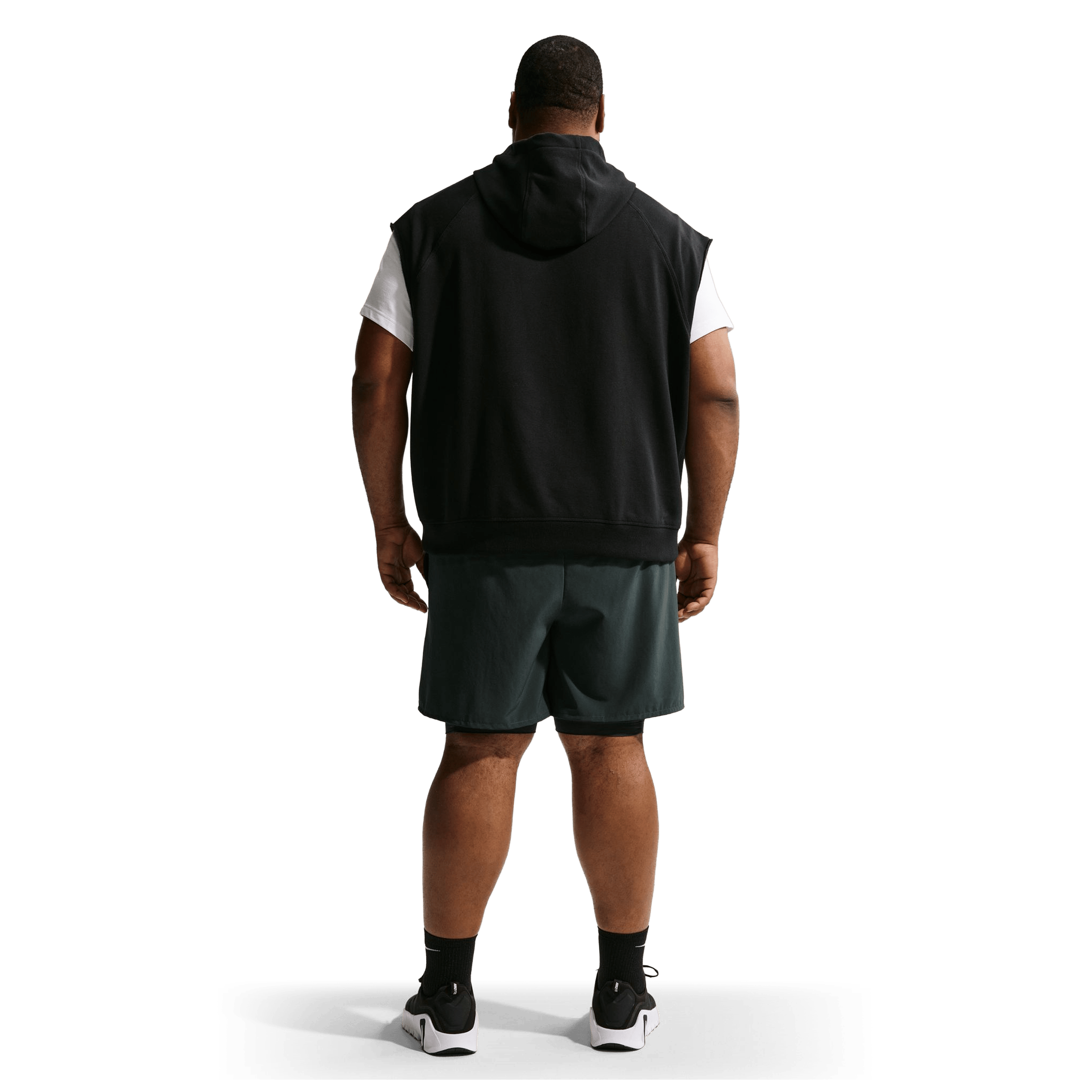 Mens Nike N.A.C Fleece Sleeveless Training Hoodie