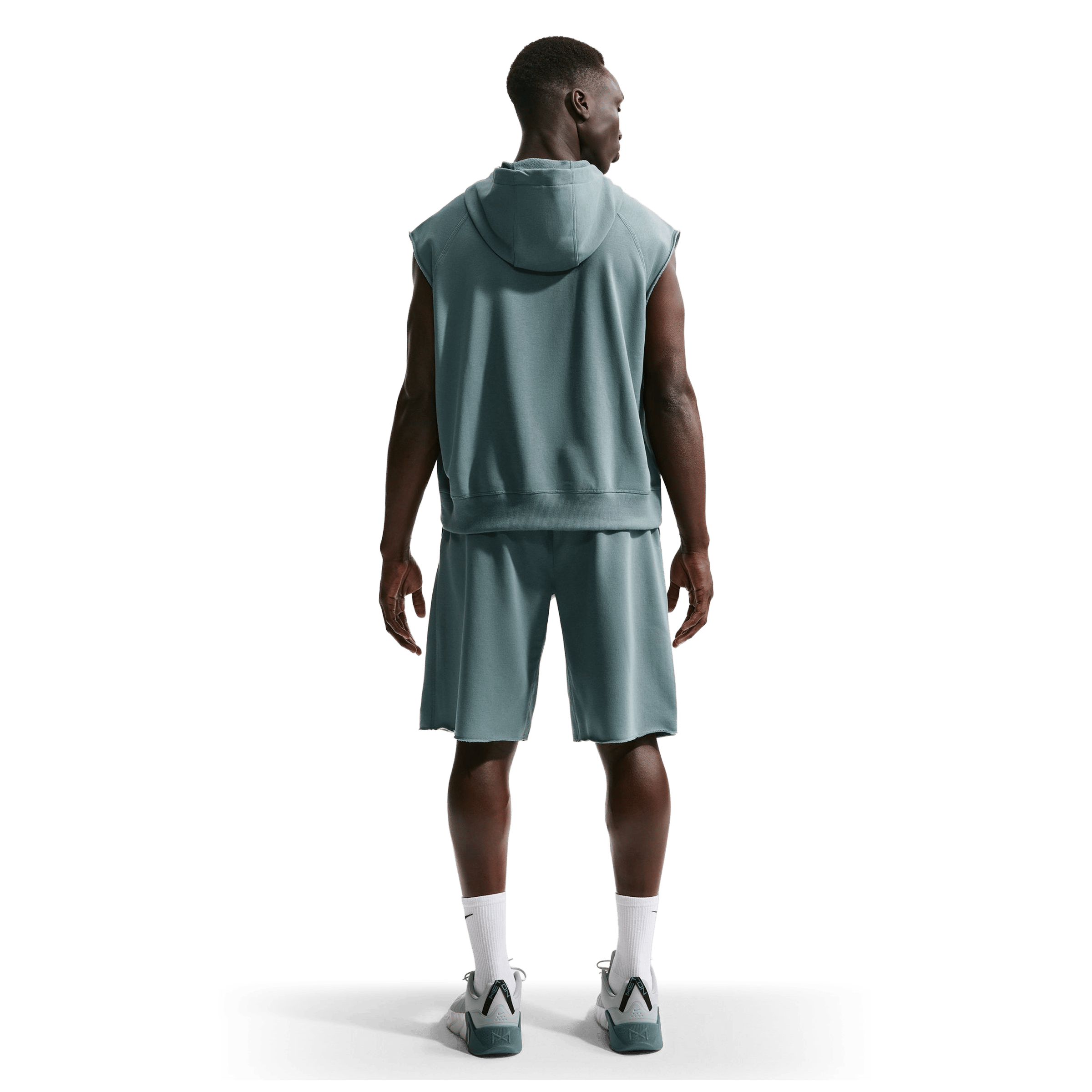 Mens Nike N.A.C Fleece Sleeveless Training Hoodie