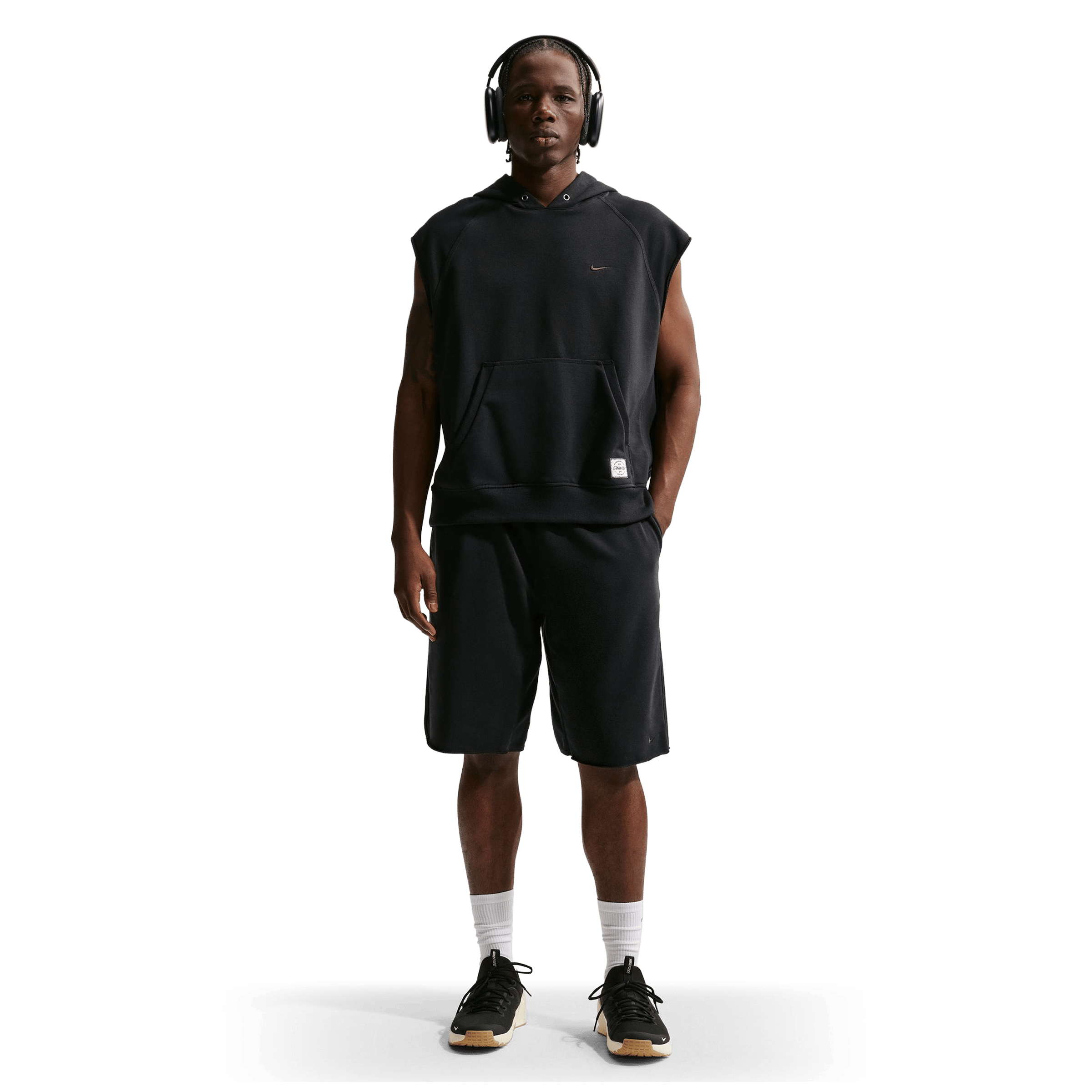 Mens Nike  N.A.C Fleece Training 10" Shorts