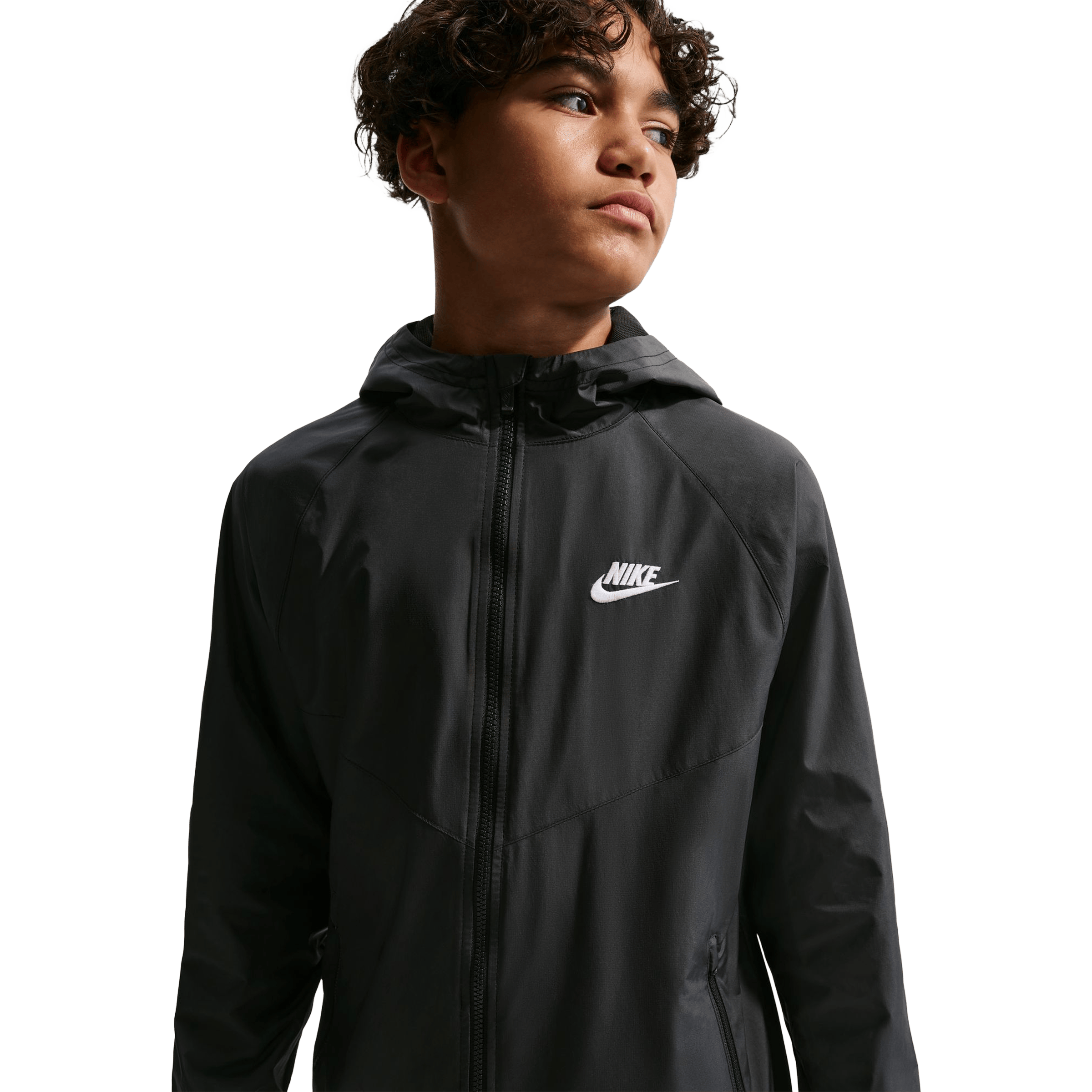 Kids Nike Sportswear Windrunner (Older Kids) Hooded Repel Jacket