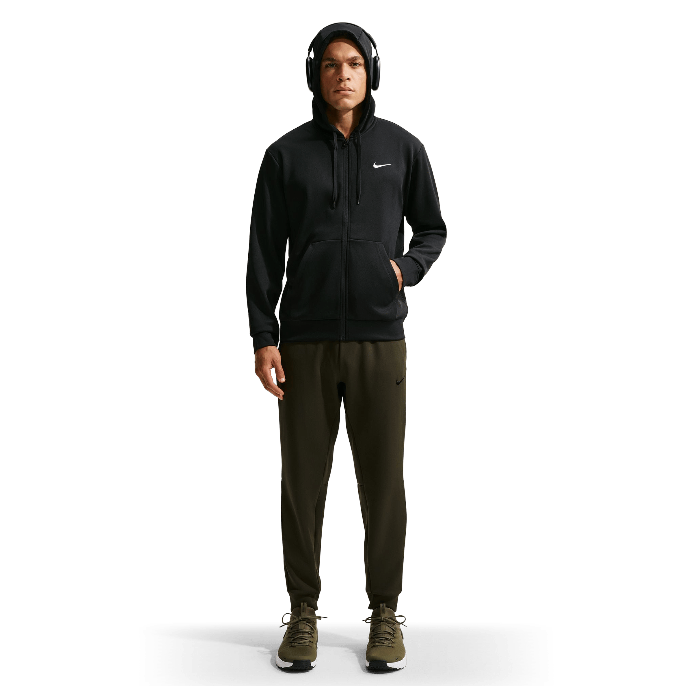 Mens Nike Hyverse Dri-FIT UV Full-Zip Fleece Hoodie