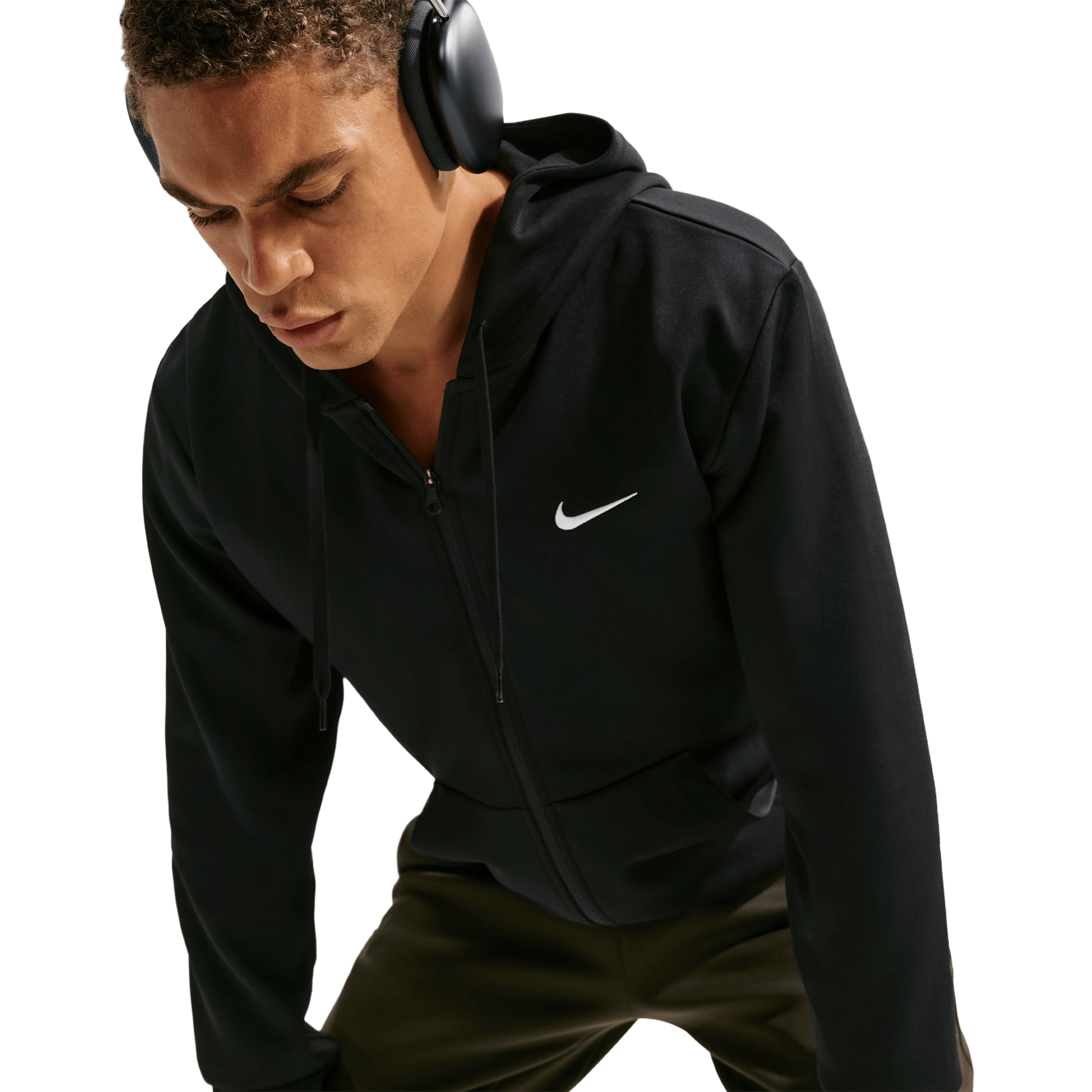 Mens Nike Hyverse Dri-FIT UV Full-Zip Fleece Hoodie