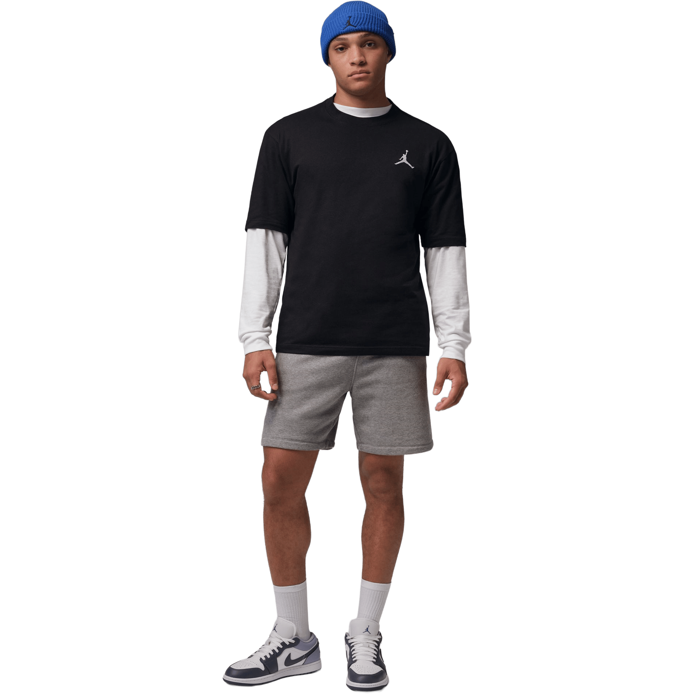 Mens Nike Jordan Embroidered Jumpman Tee