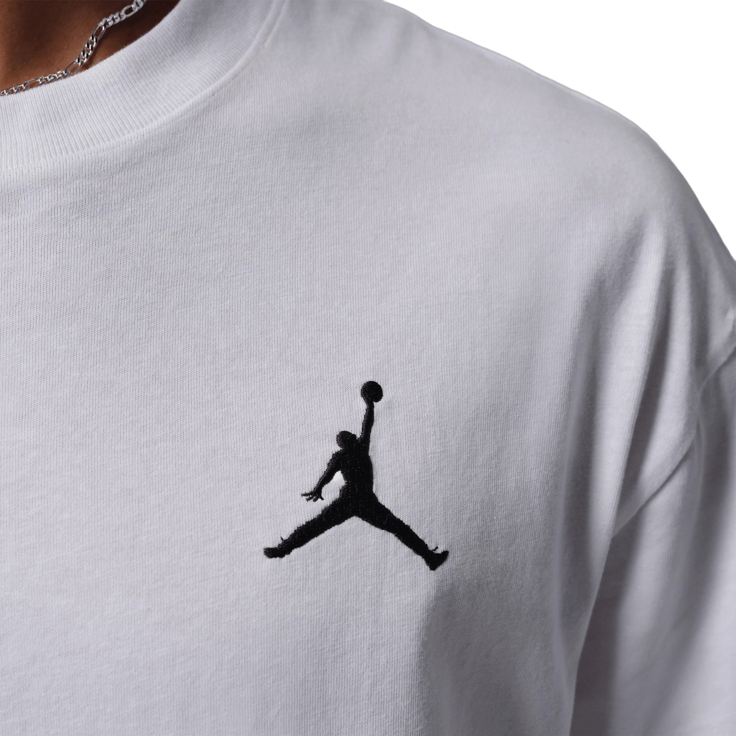 Mens Nike Jordan Embroidered Jumpman Tee