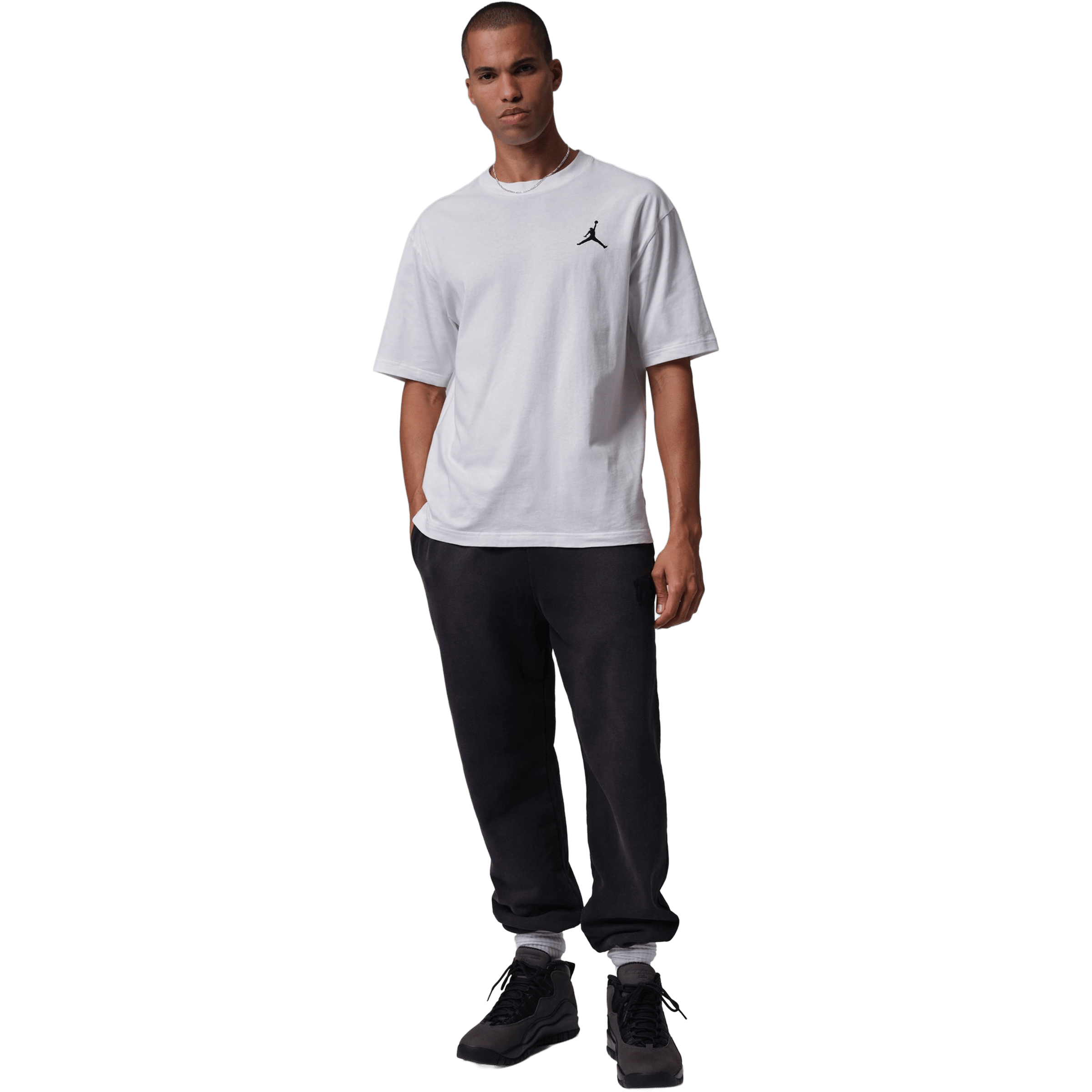Mens Nike Jordan Embroidered Jumpman Tee