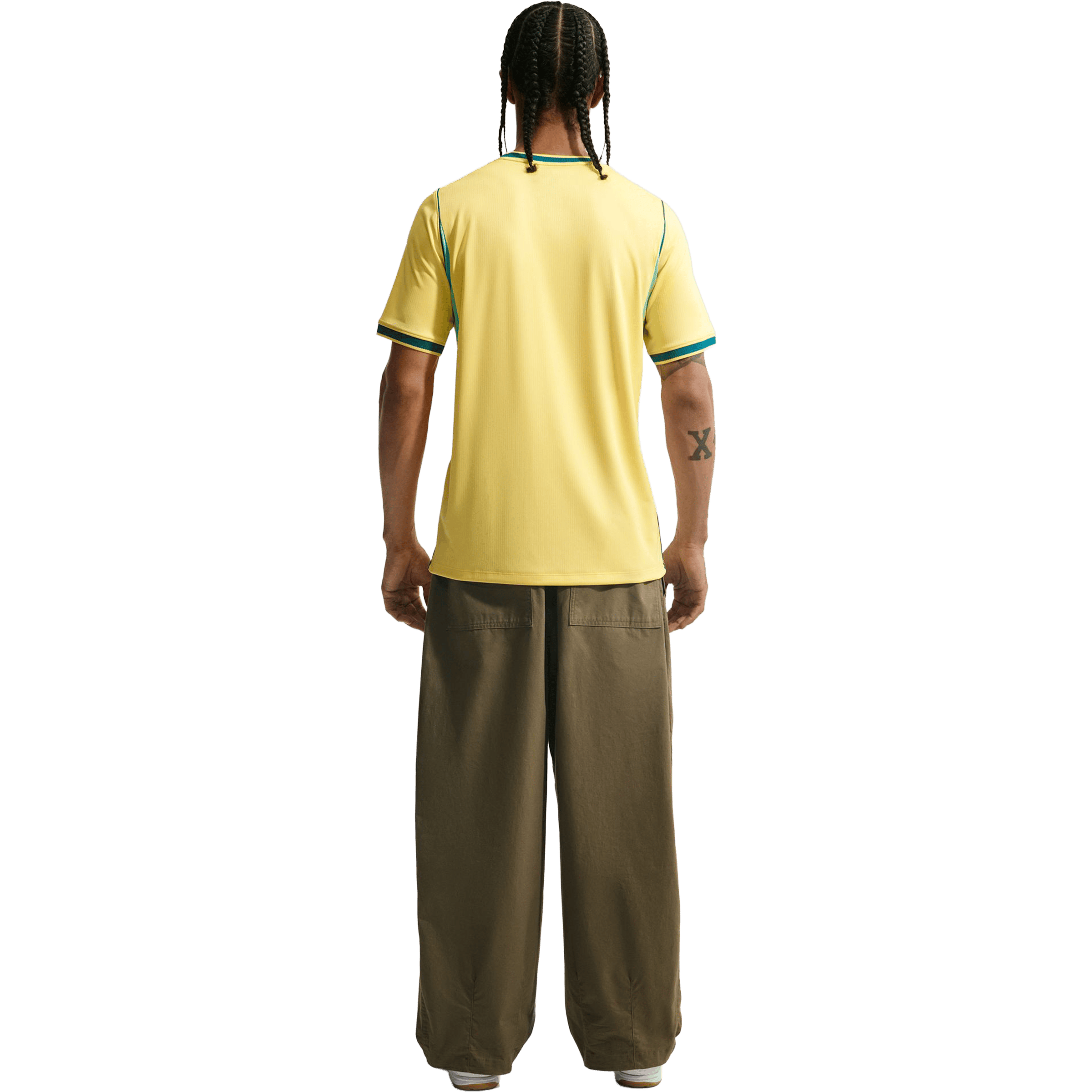 Mens Nike Brazil National Team 2026 Stadium Home Football Jersey