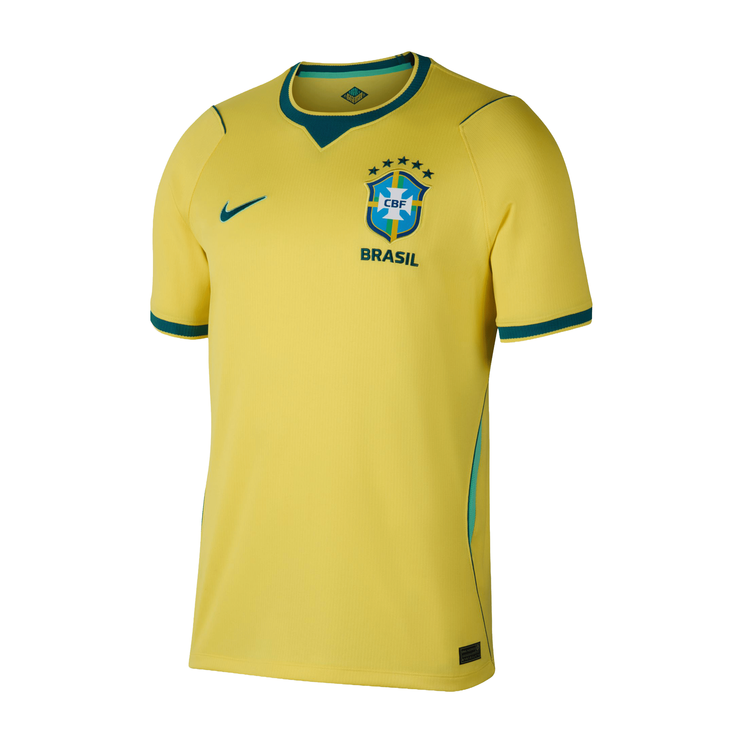 Mens Nike Brazil 26' Home Replica Football Jersey