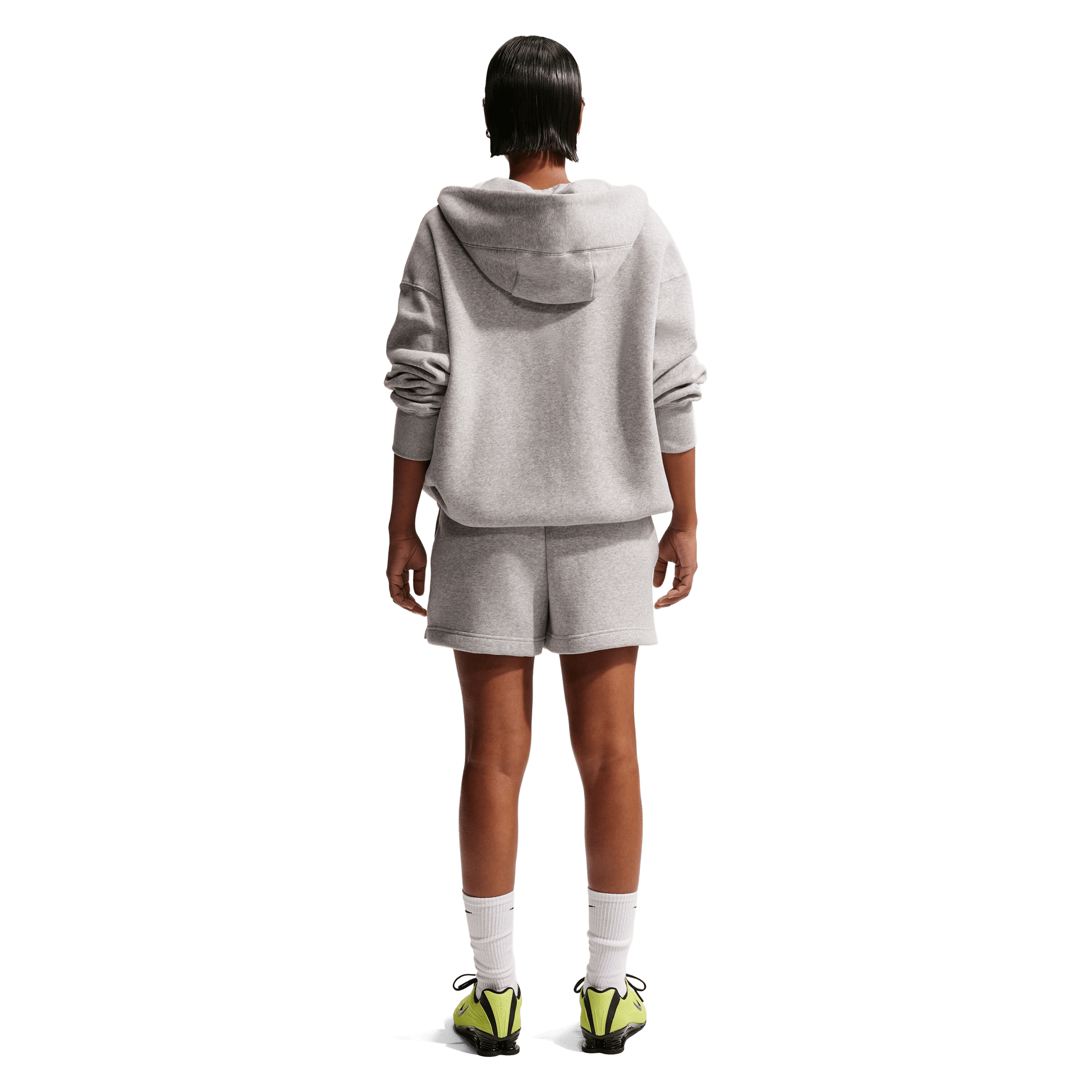 Womens Nike Sportswear Phoenix Fleece Mid-Rise (4") Shorts