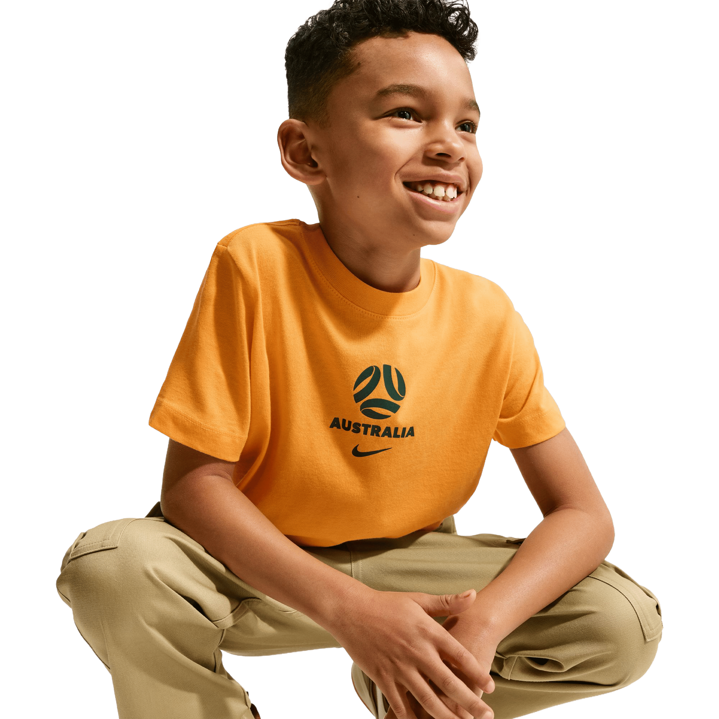 Kids Nike Australia Football (Older Kids) Tee