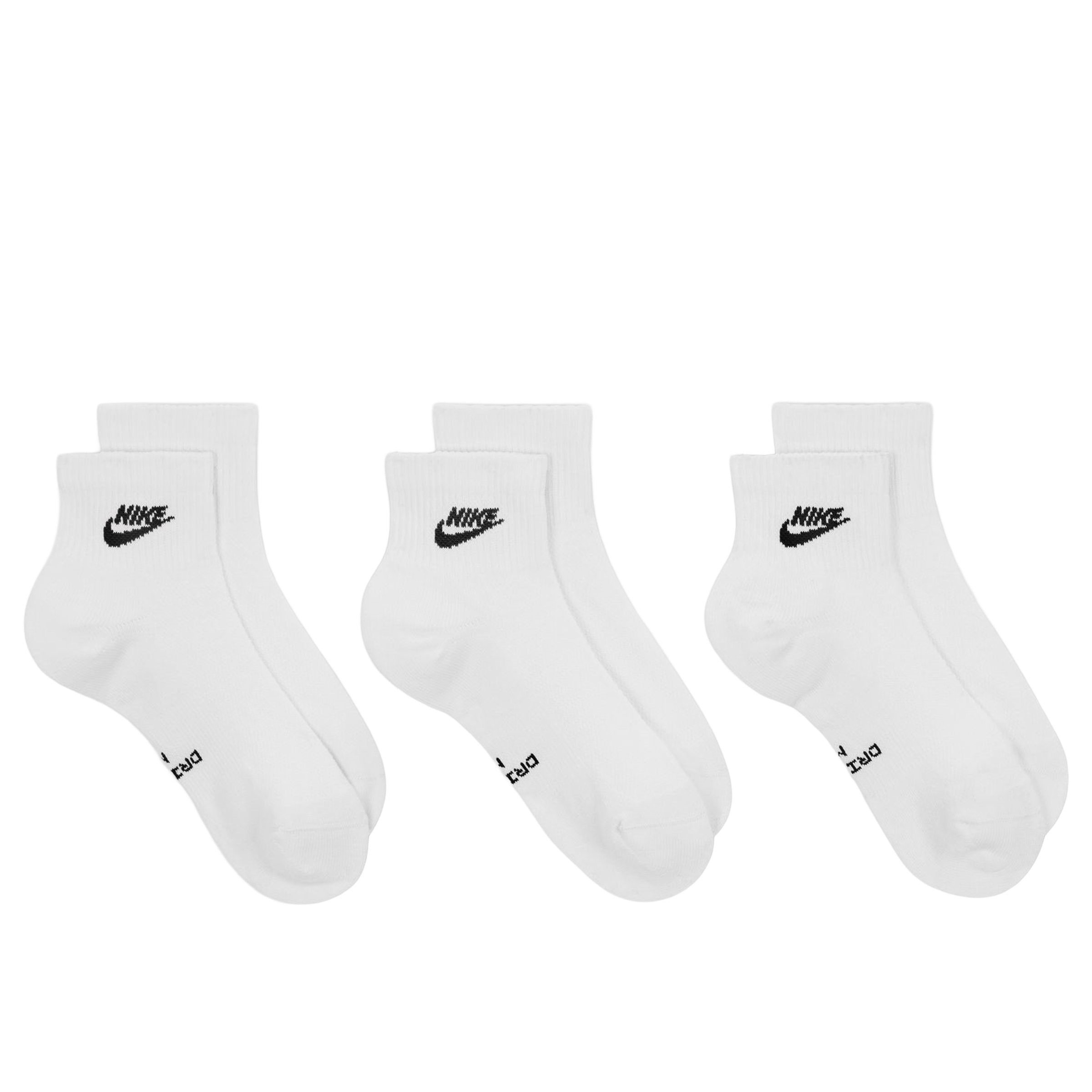 Unisex Nike (3pk) Everyday Elevated Ankle Socks