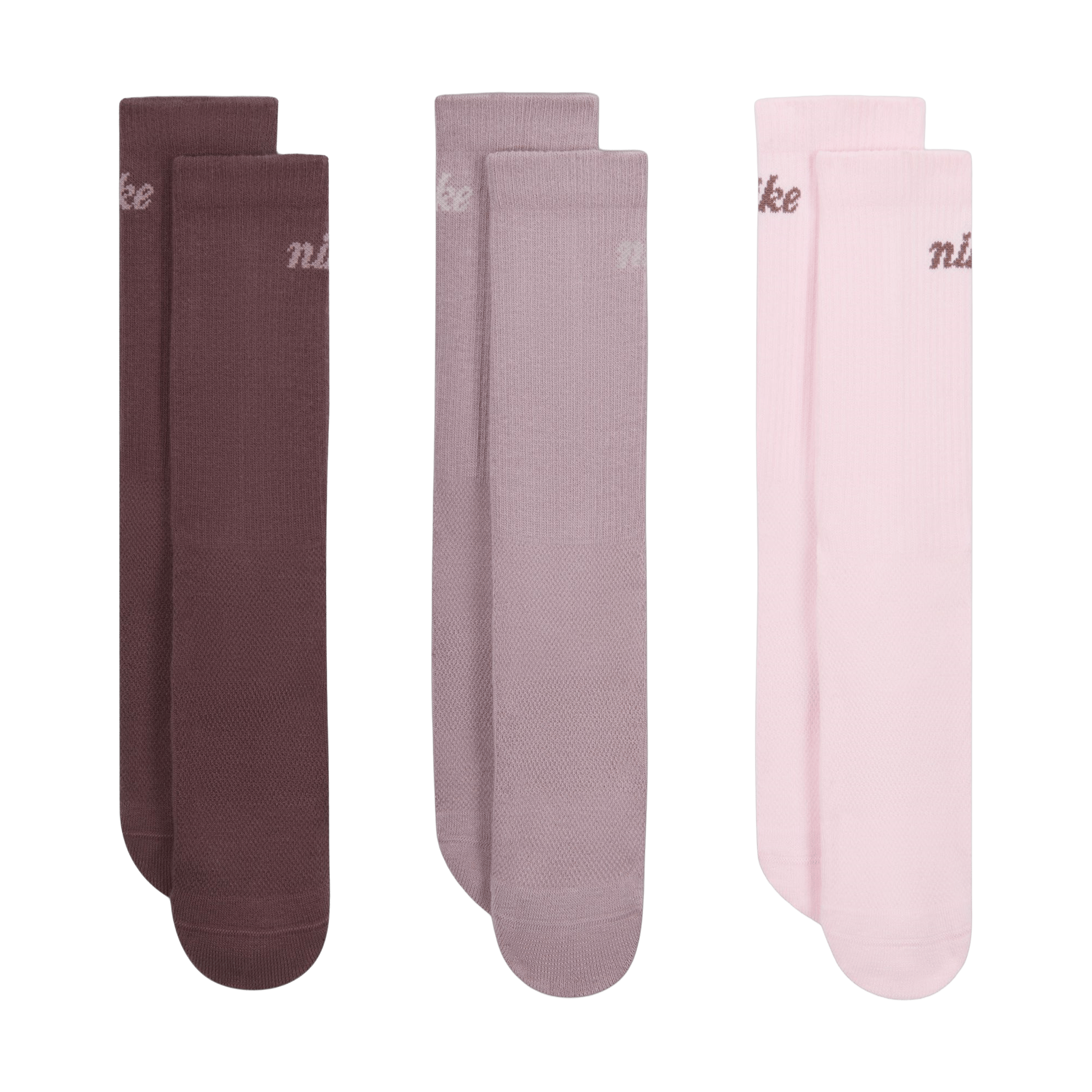 Unisex Nike (3pk) Everyday Elevated Crew Socks