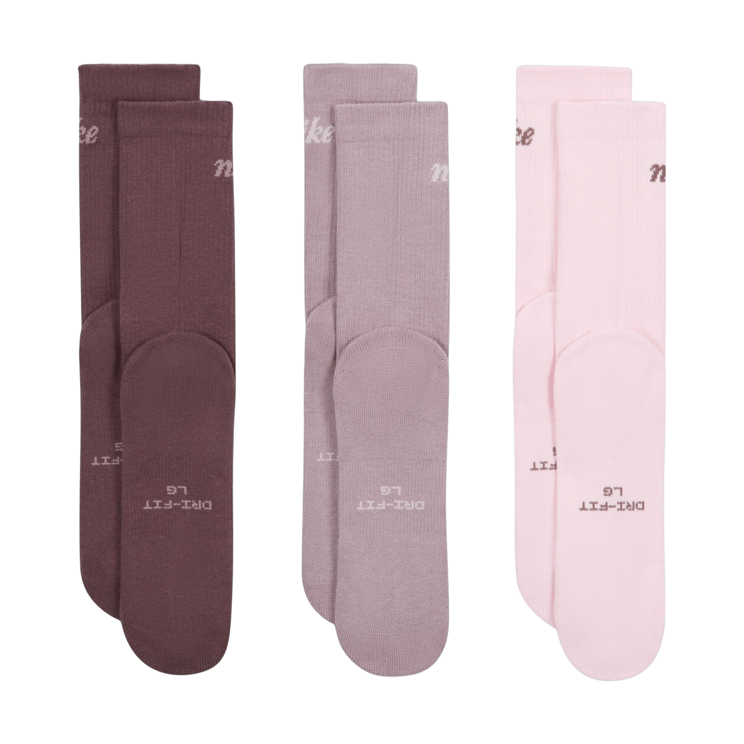 Unisex Nike (3pk) Everyday Elevated Crew Socks