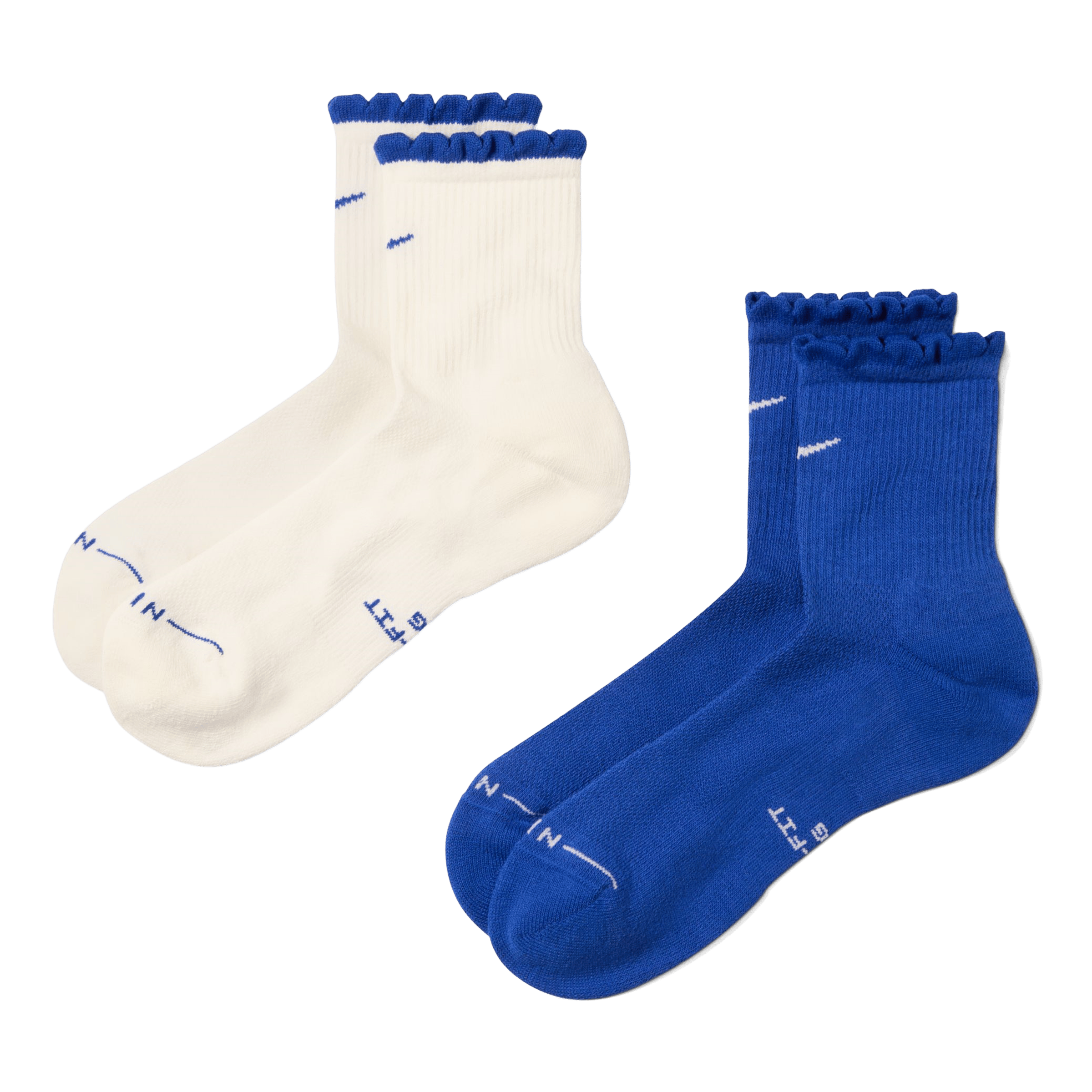 Unisex Nike (2pk) Everyday Elevated Micro-Crew Socks