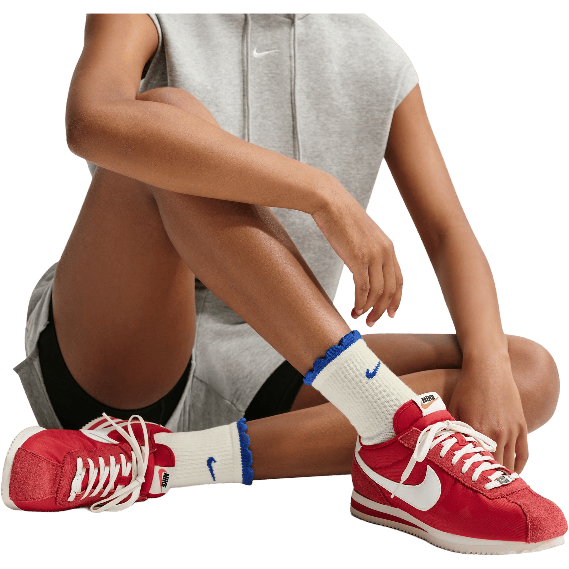 Unisex Nike (2pk) Everyday Elevated Micro-Crew Socks