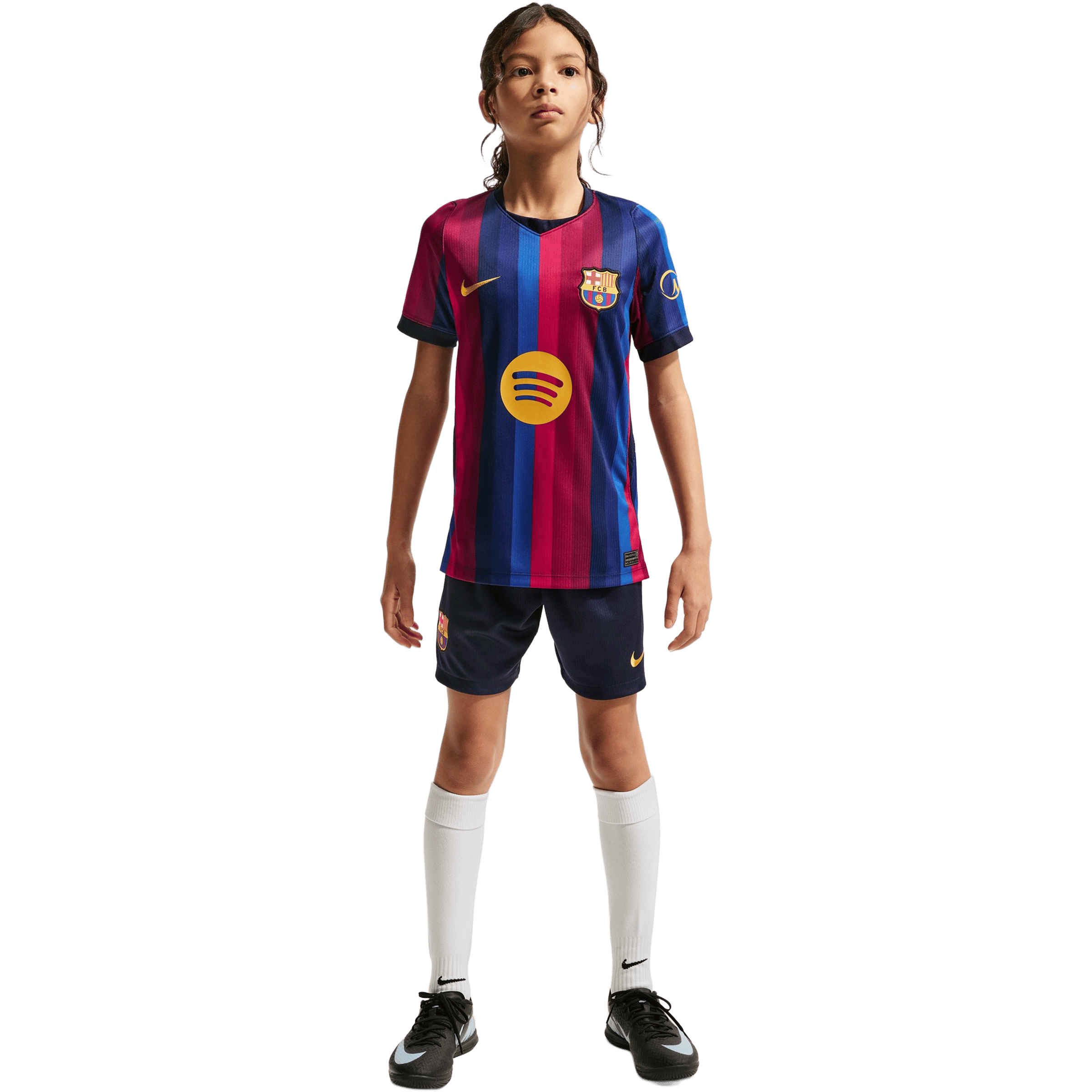 Kids Nike FC Barcelona 2026/27 (Older Kids) Stadium Home Replica Football Jersey