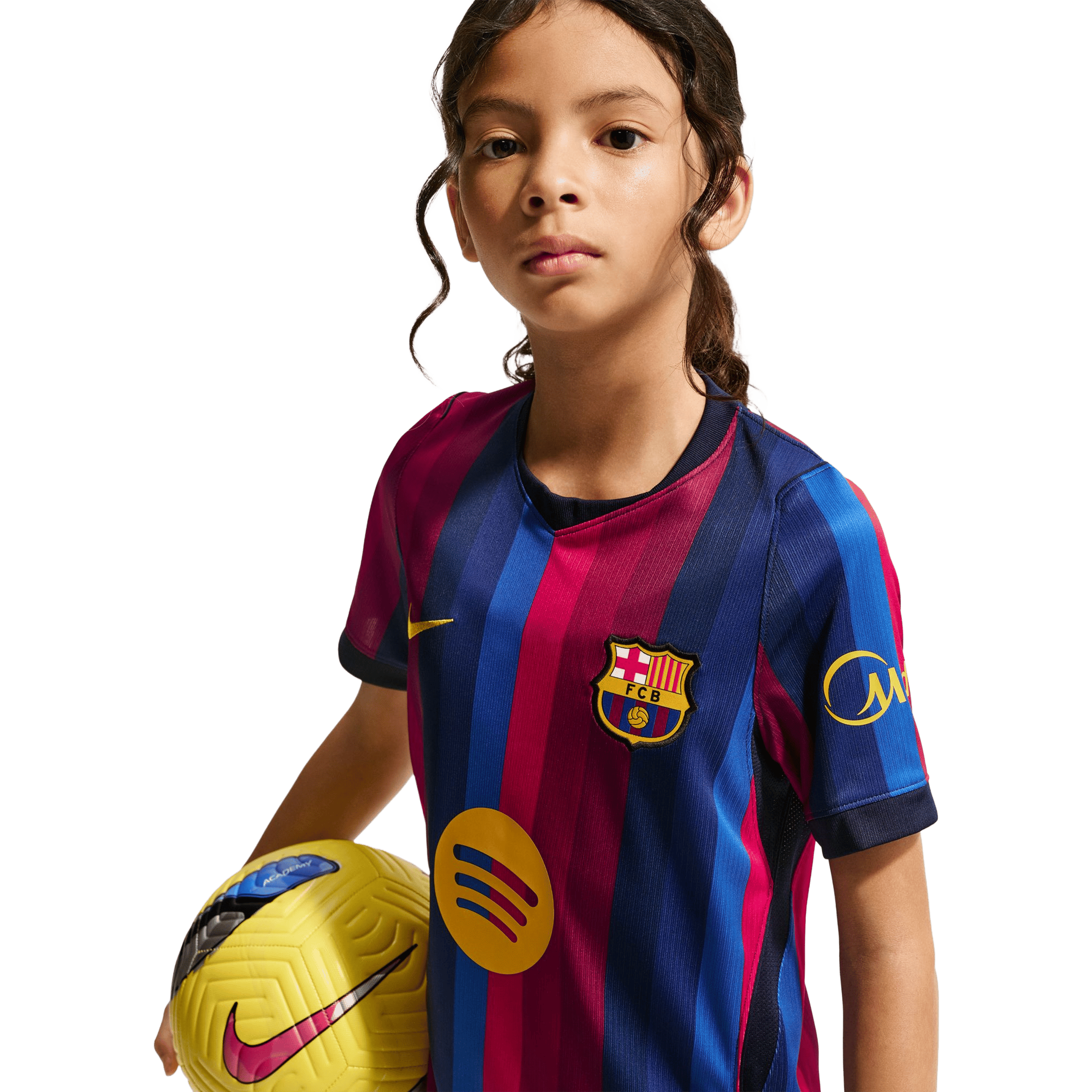 Kids Nike FC Barcelona 2026/27 (Older Kids) Stadium Home Replica Football Jersey