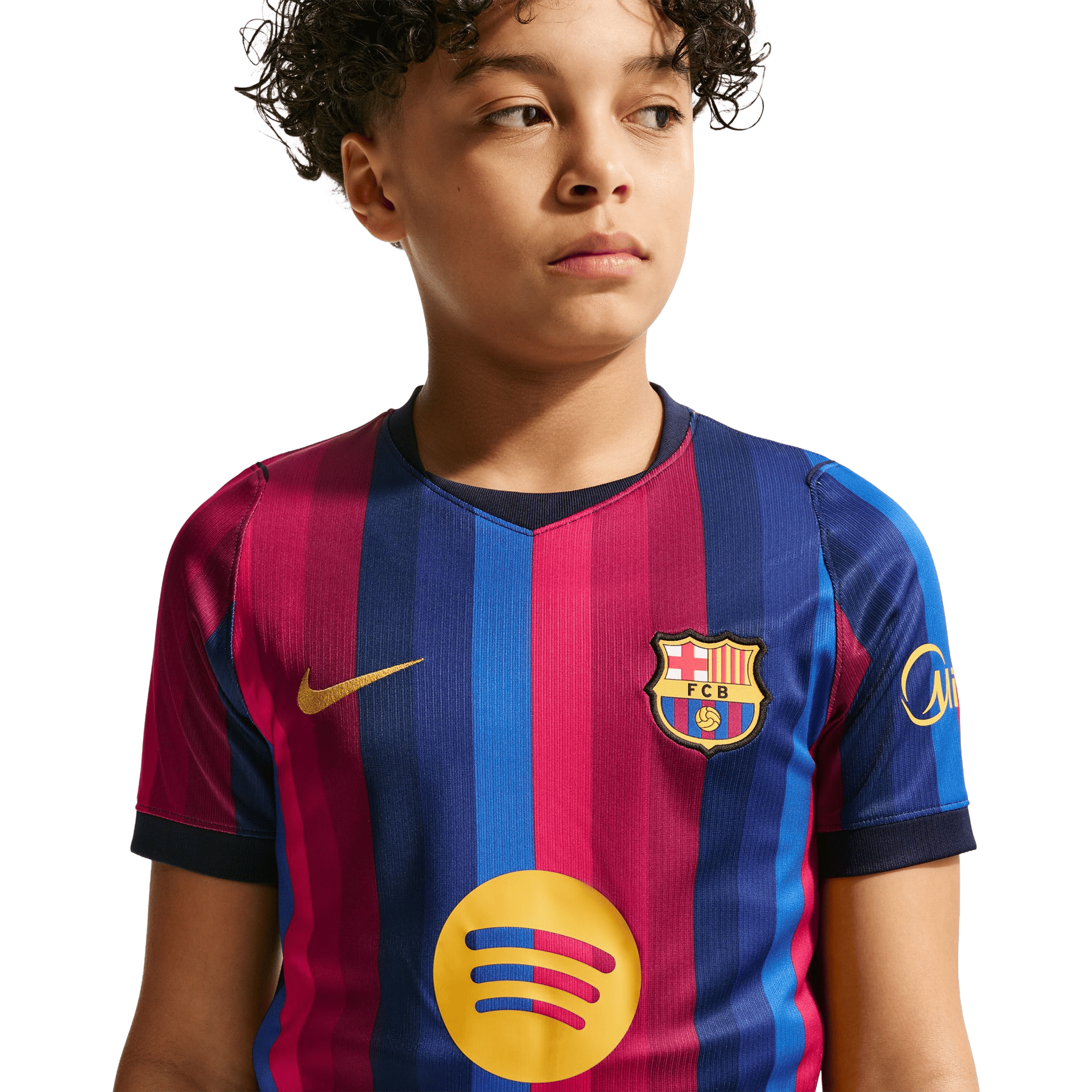 Kids Nike FC Barcelona 2026/27 (Older Kids) Stadium Home Replica Football Jersey