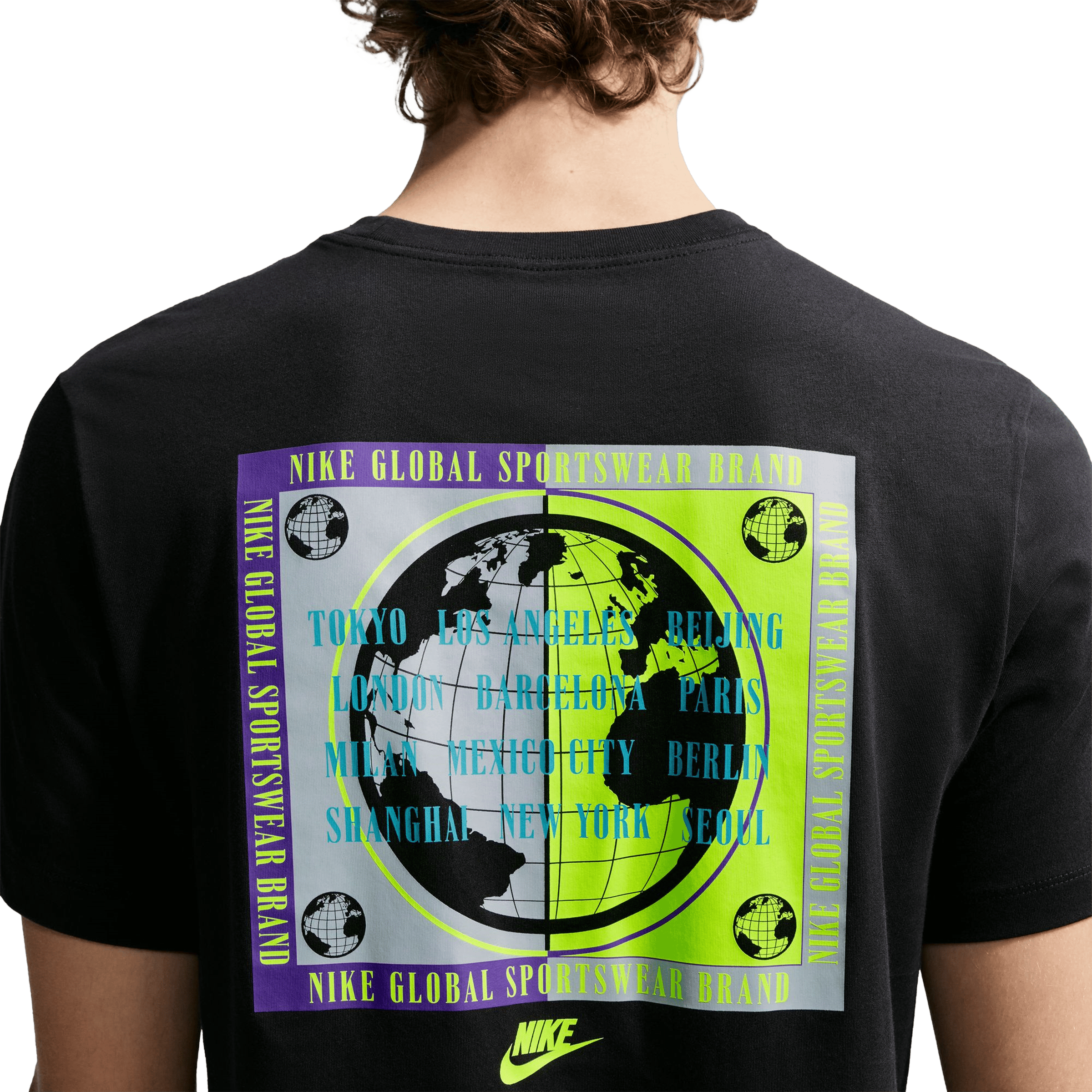 Mens Nike Sportswear Globe Logo Tee