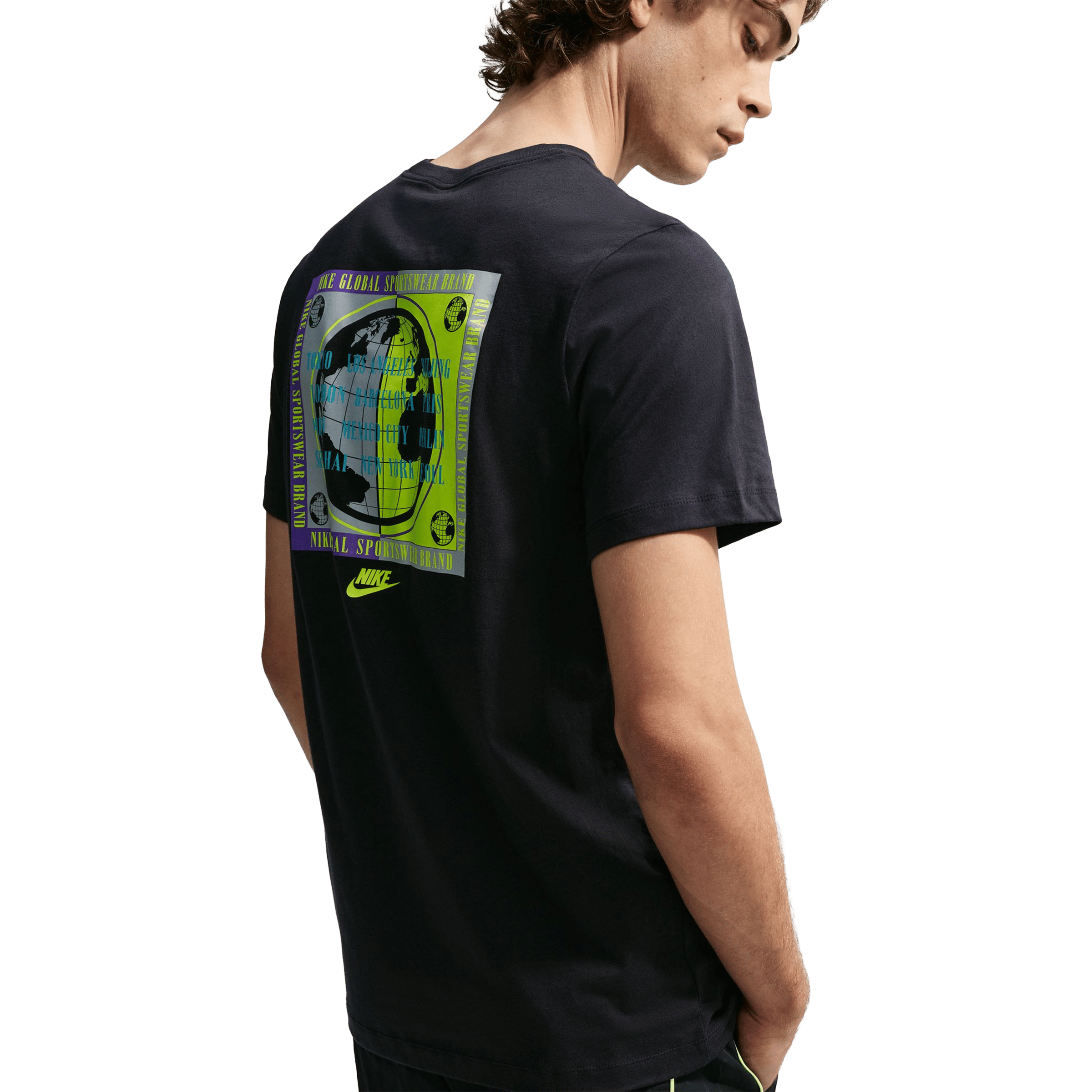 Mens Nike Sportswear Globe Logo Tee