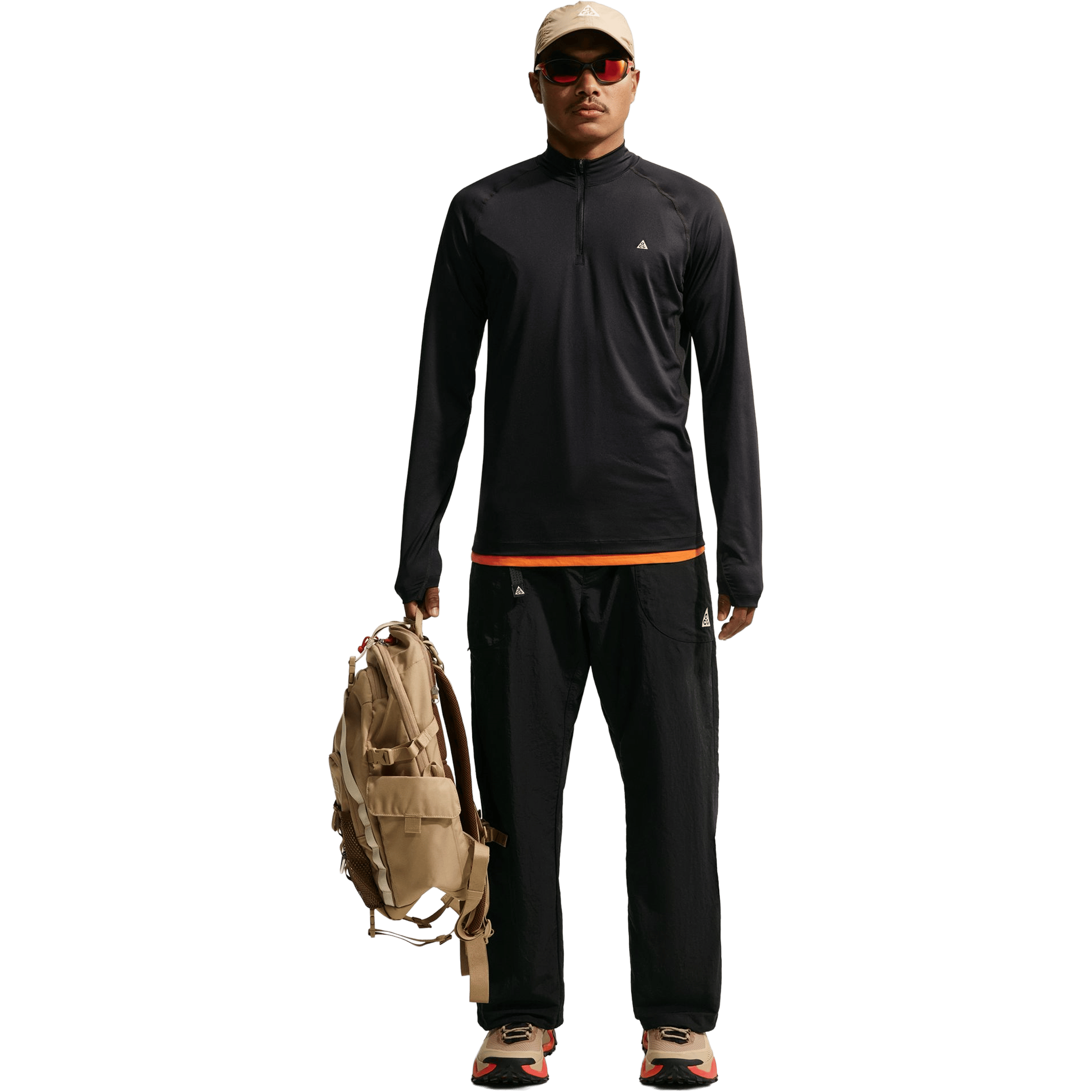 Mens Nike ACG "Wildsee" 1/4-Zip Long-Sleeve Hiking Top