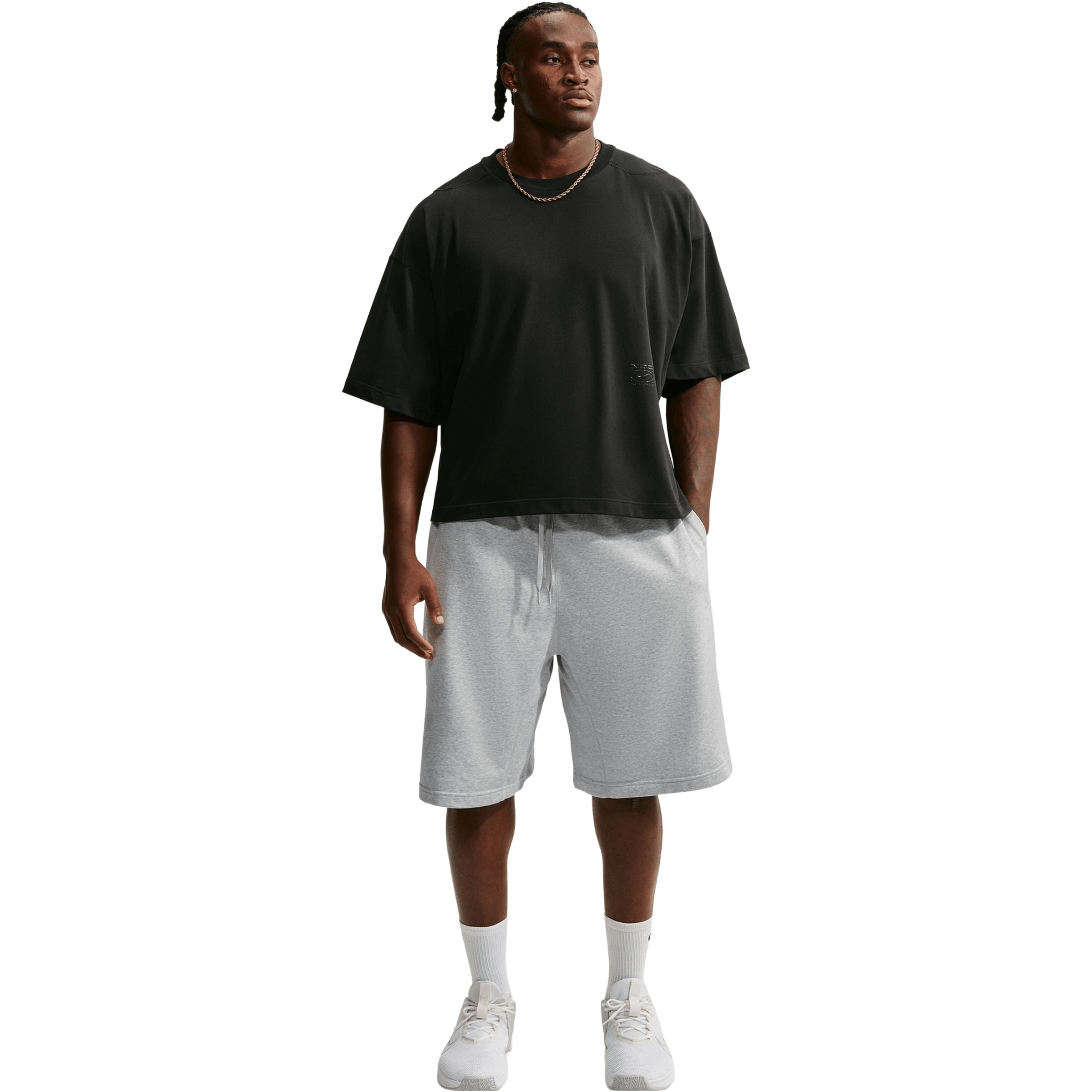 Mens Nike N.A.C Dri-FIT Fleece Training Shorts