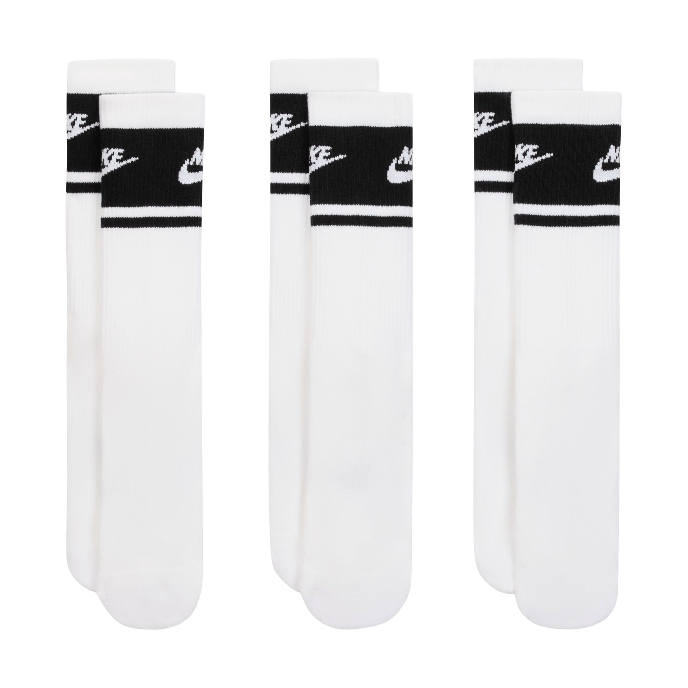 Unisex Nike (3pk) Everyday Elevated Crew Socks