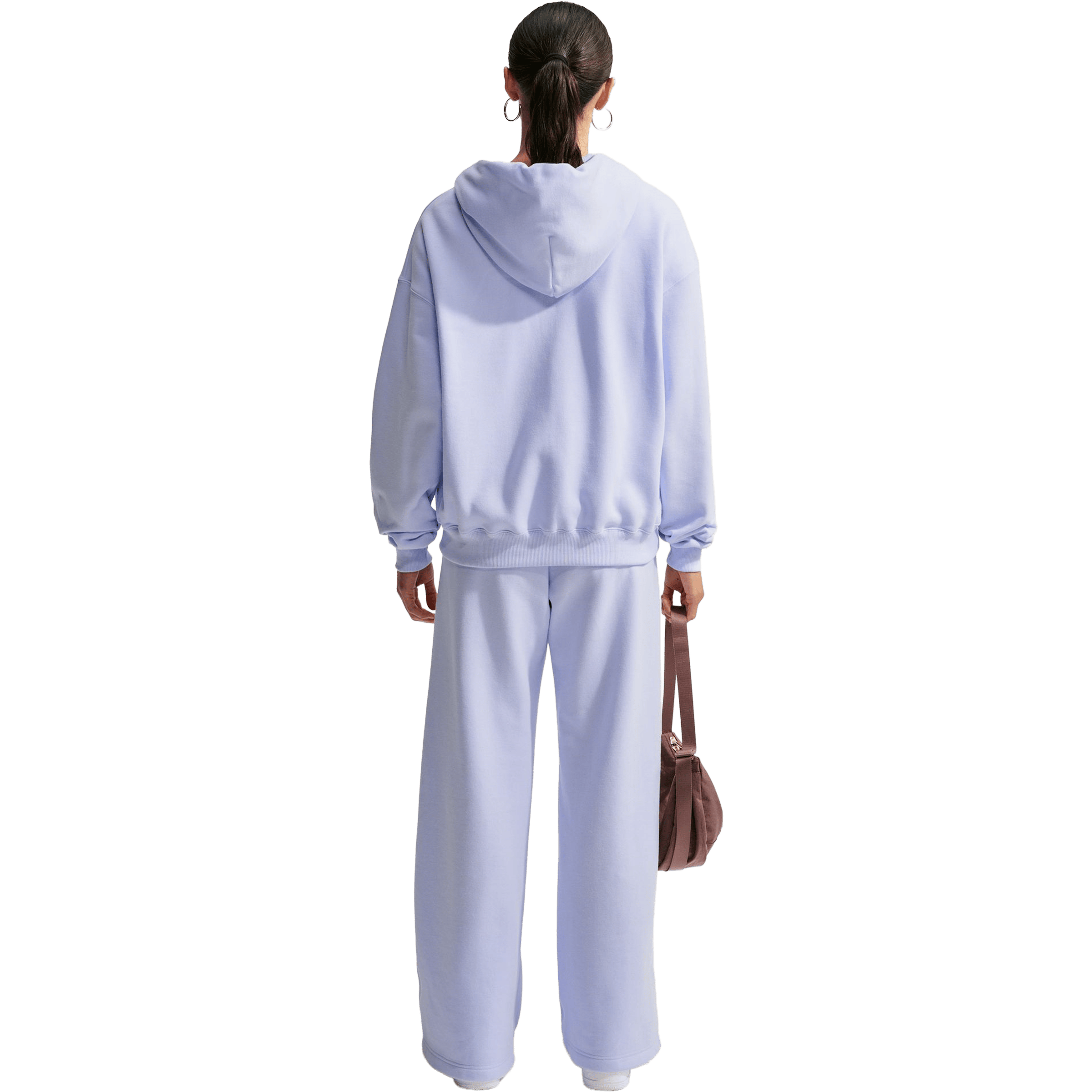 Womens Nike Studio Fleece Medium Weight Oversized Full-Zip Hoodie