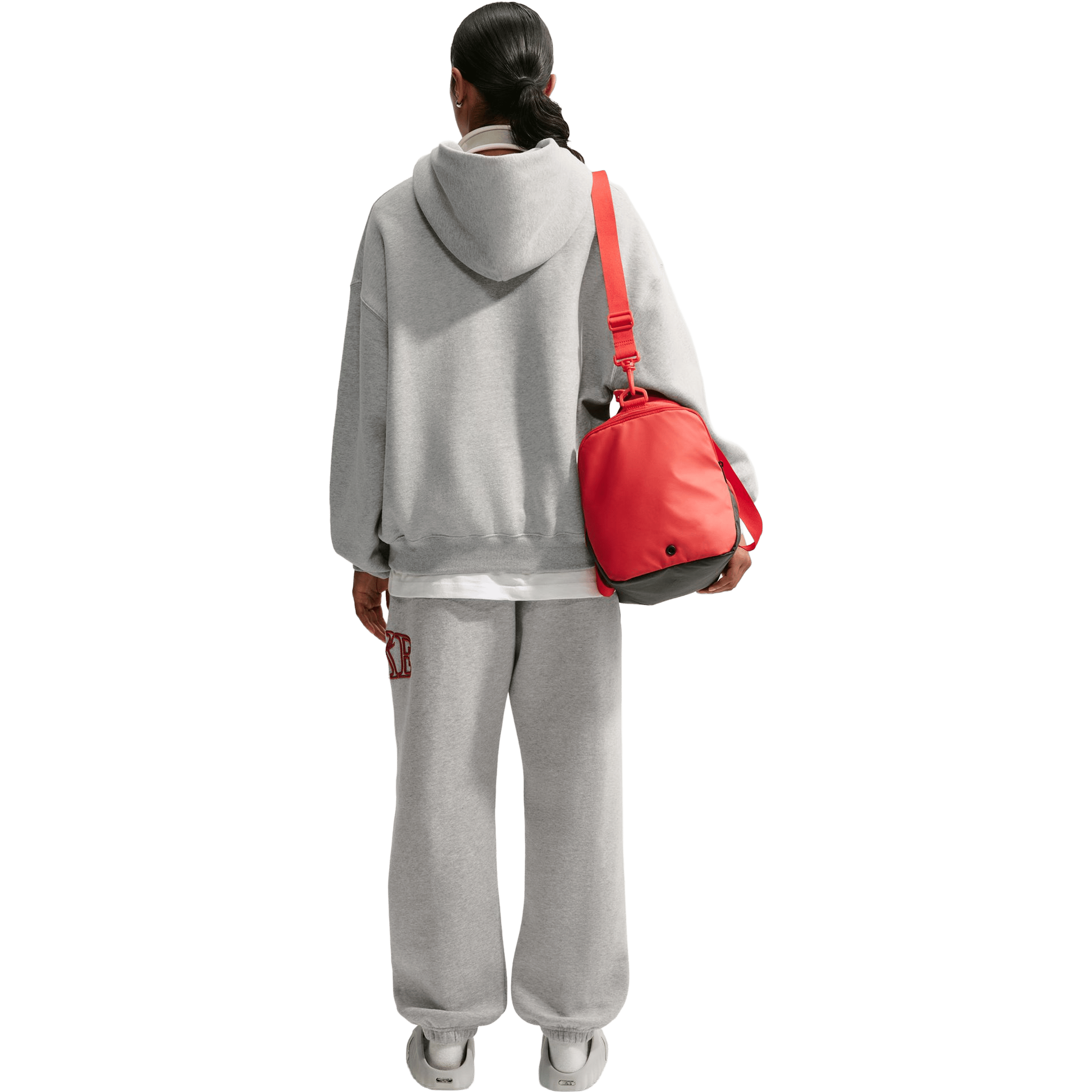 Womens Nike Studio Fleece Medium Weight "Graphic Pack" Oversized Hoodie