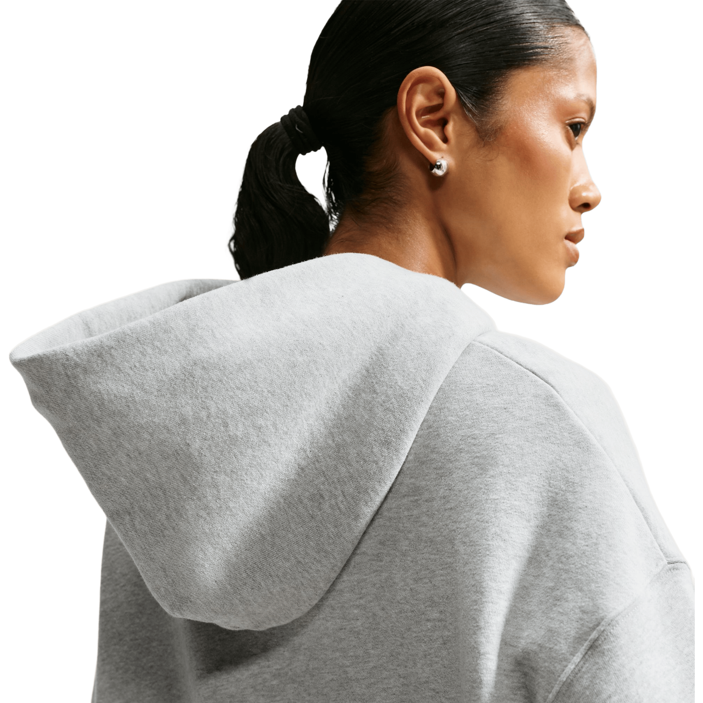 Womens Nike Studio Fleece Medium Weight "Graphic Pack" Oversized Hoodie