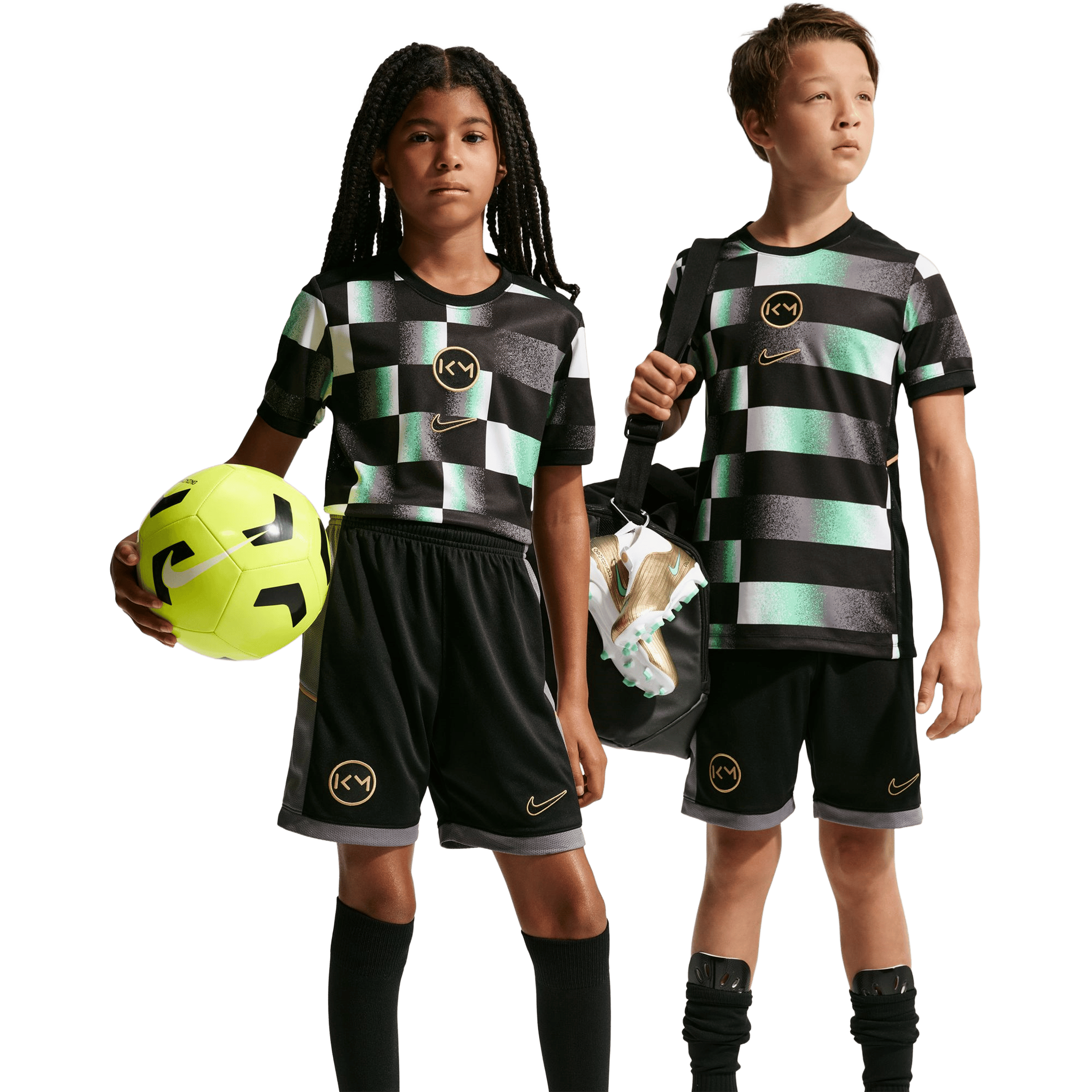 Kids Nike 'Kylian Mbappé' Academy (Bigger Kids) Dri-FIT Football Shorts