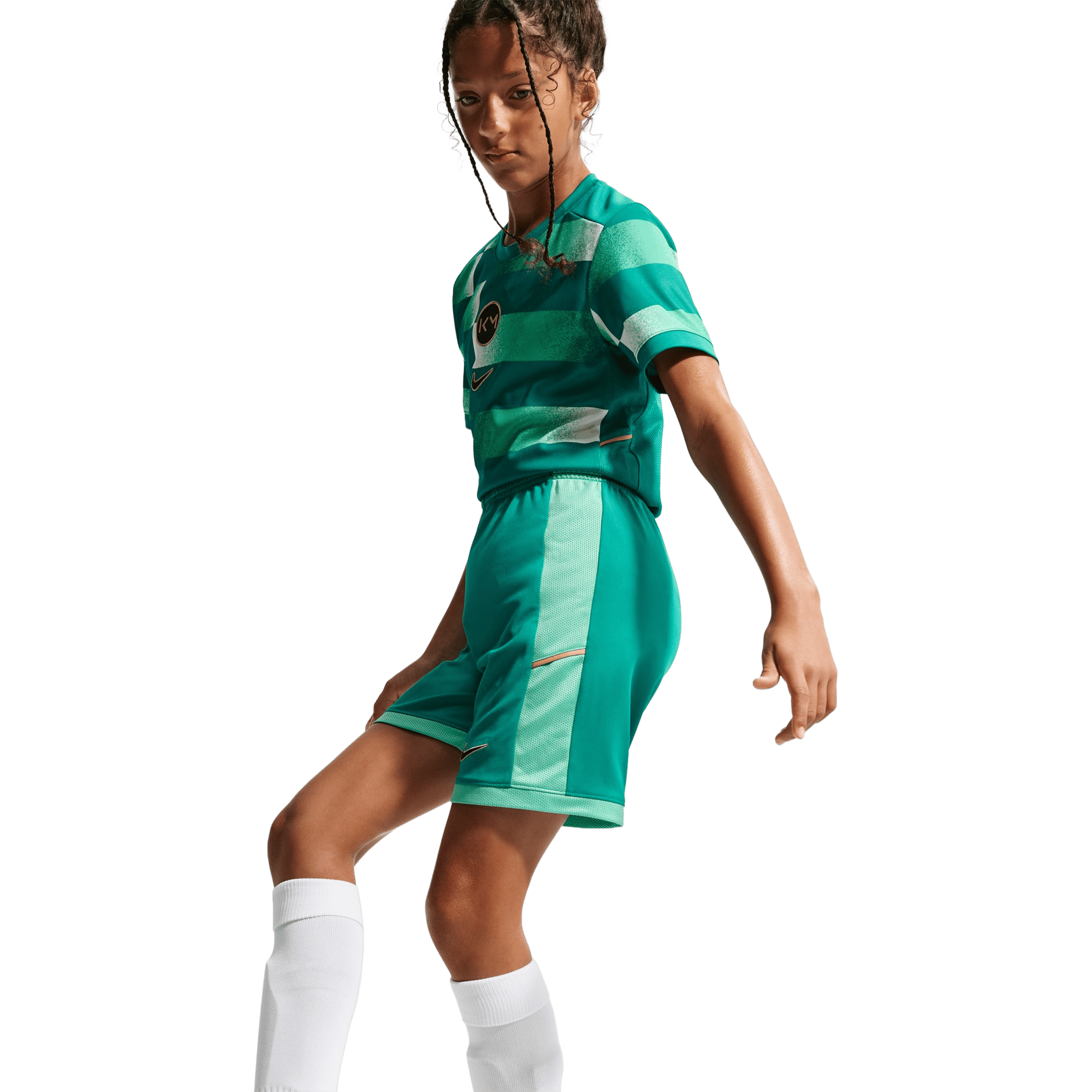 Kids Nike 'Kylian Mbappé' Academy (Bigger Kids) Dri-FIT Football Shorts