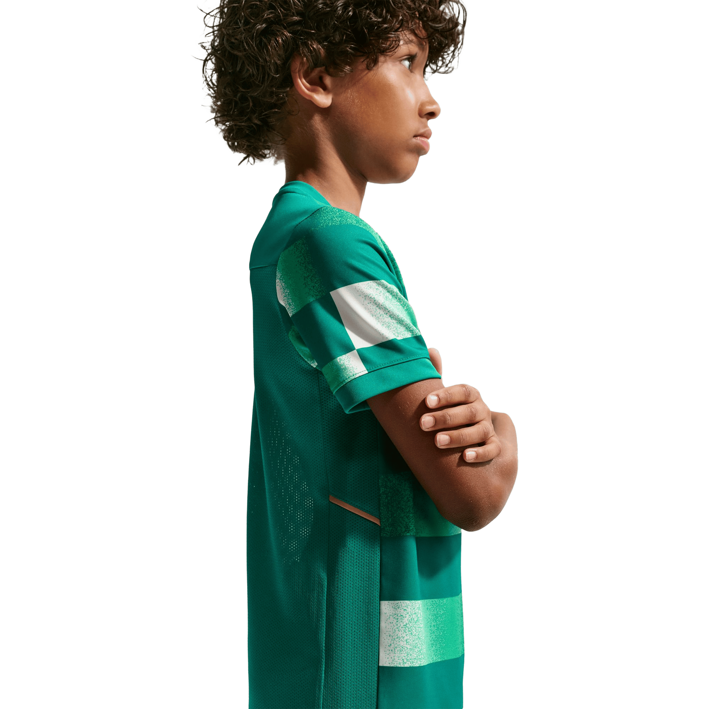 Kids Nike Kylian Mbappé' Academy (Bigger Kids) Dri-FIT Football Tee