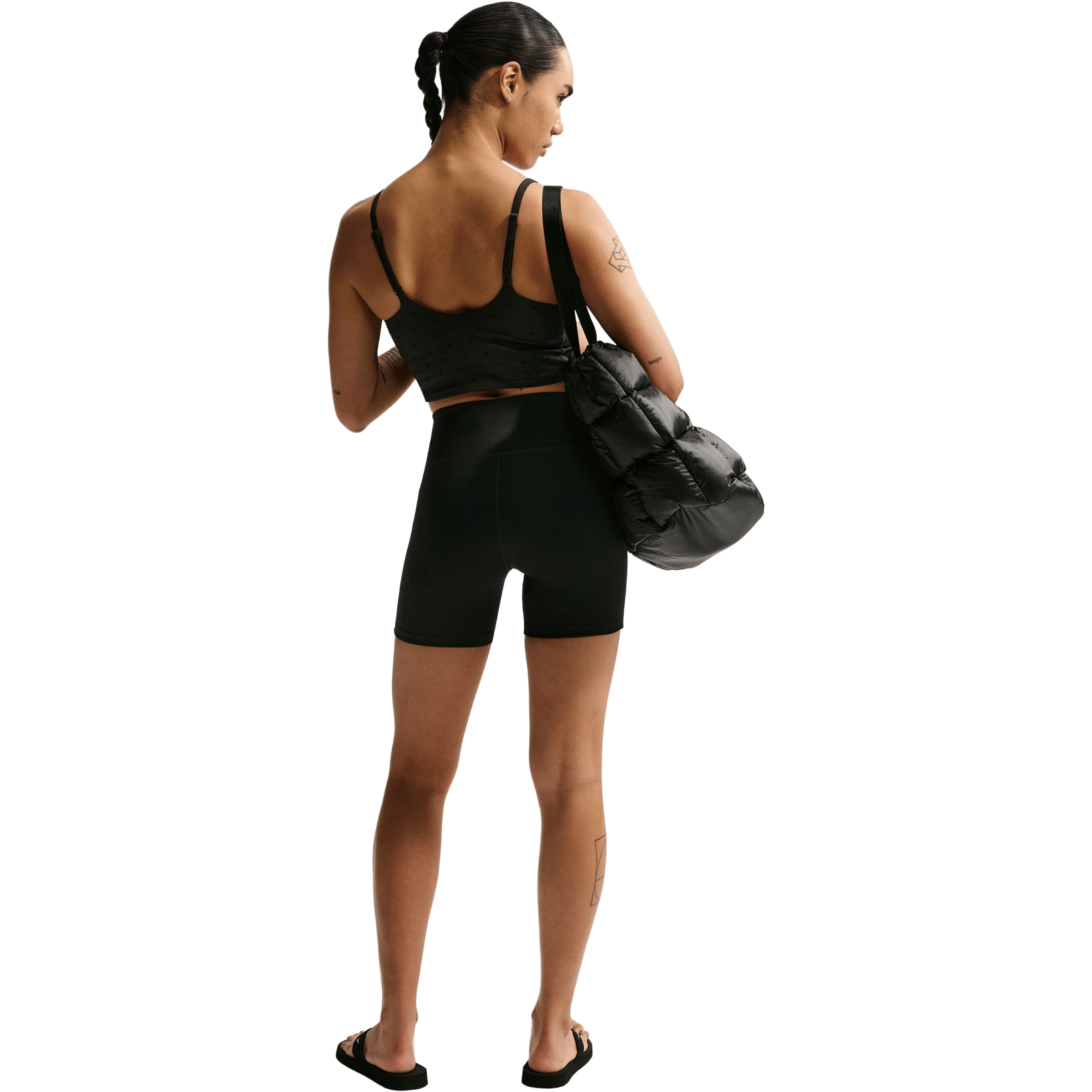 Womens Nike One High-Waisted (5") Biker Shorts