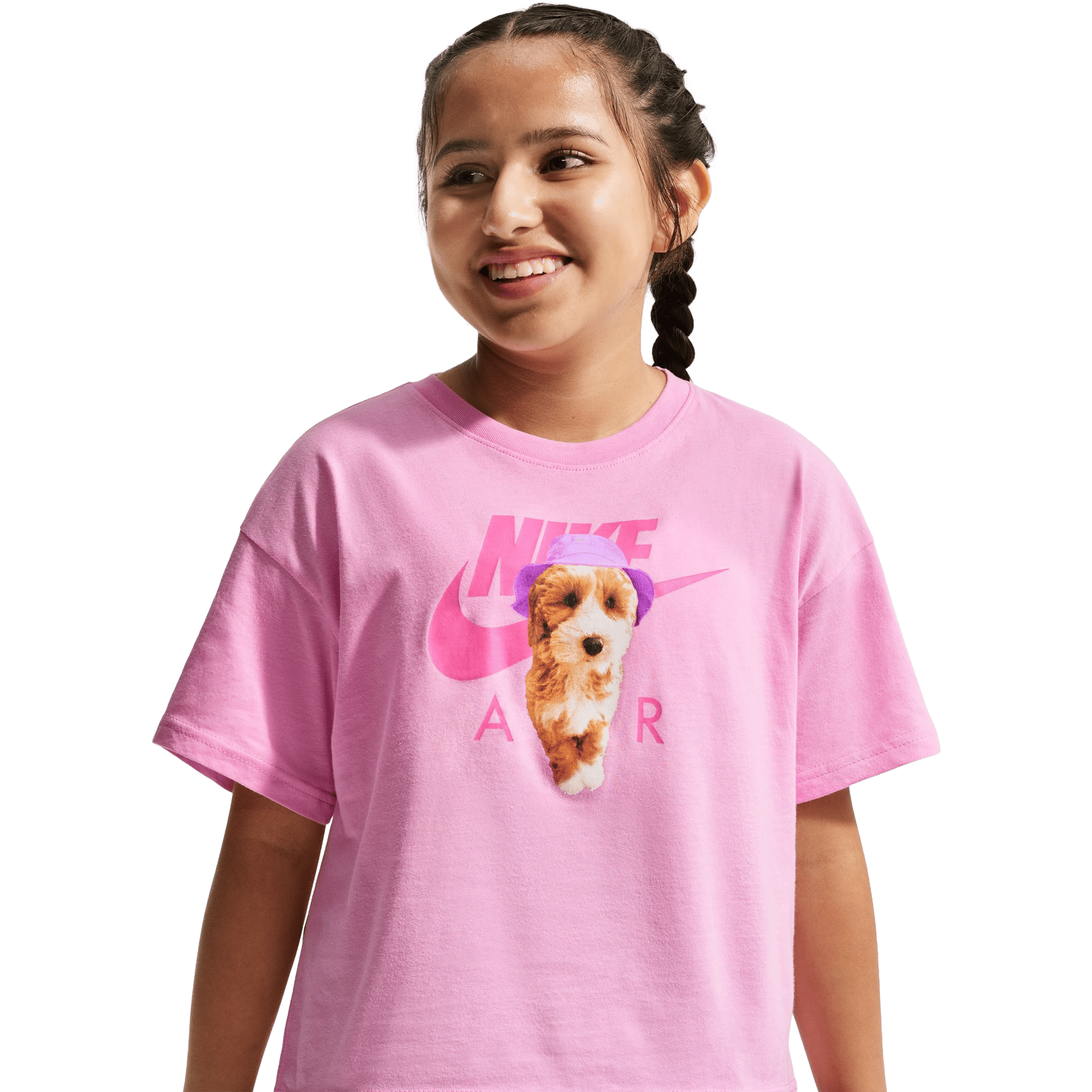 Kids Nike Sportswear Big Kids' (Girls) Boxy Tee