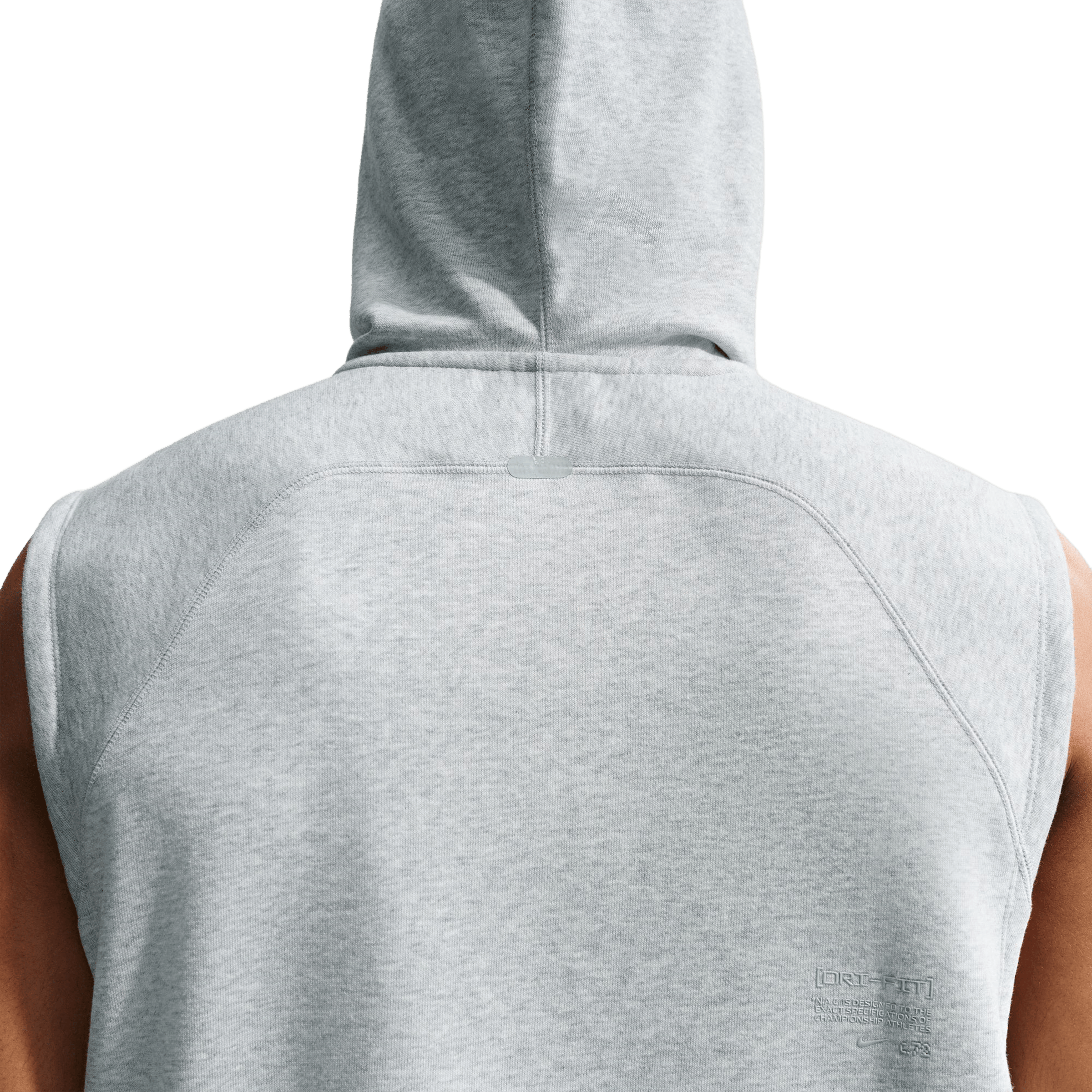 Mens Nike N.A.C. Fleece Sleeveless Training Hoodie